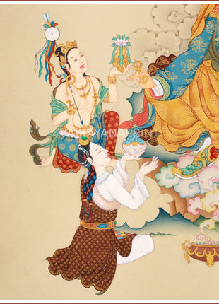 Yeshe Tsogyal & Mandarava | Spiritual Consorts of Guru Padmasambhava
