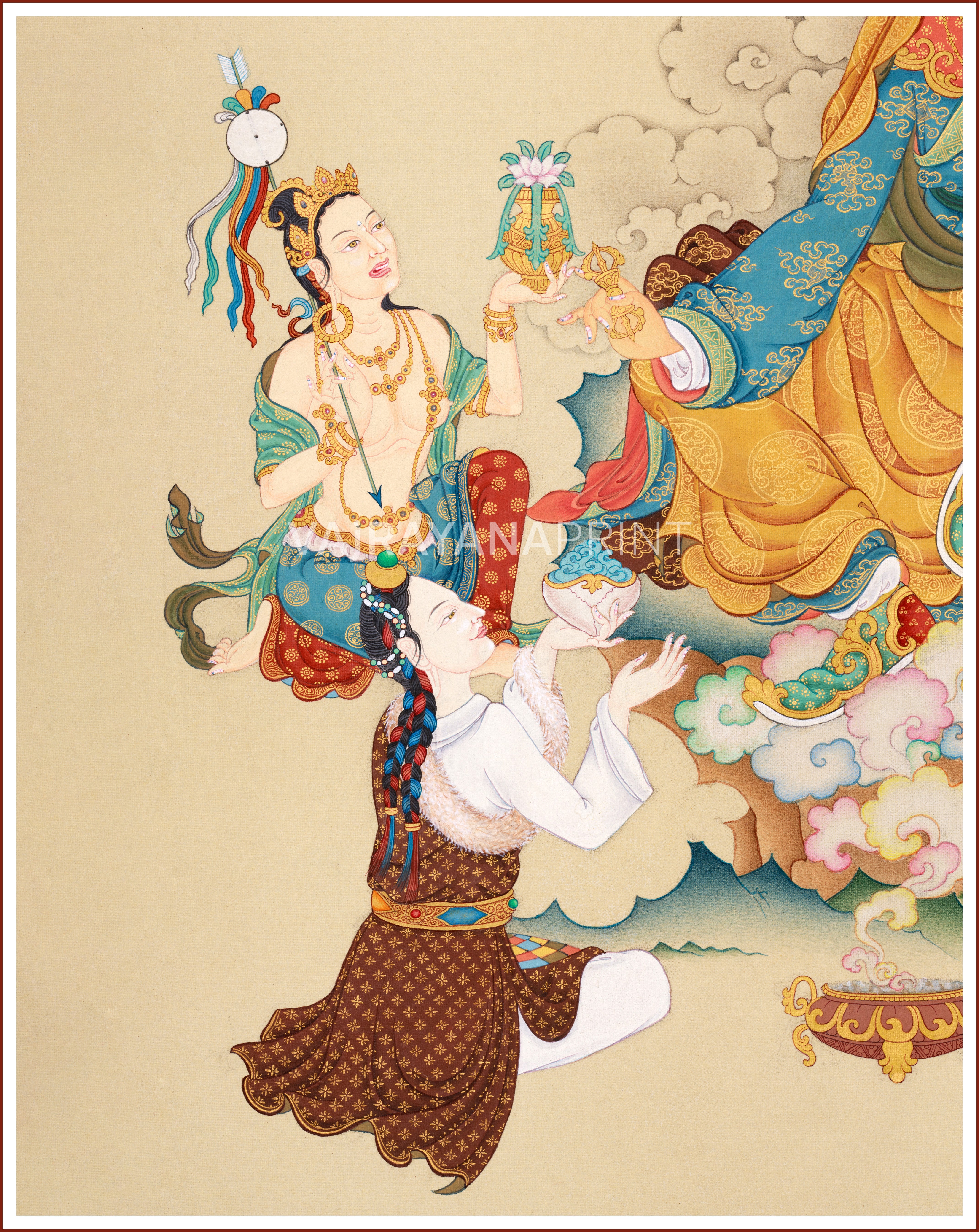 Yeshe Tsogyal & Mandarava | Spiritual Consorts of Guru Padmasambhava