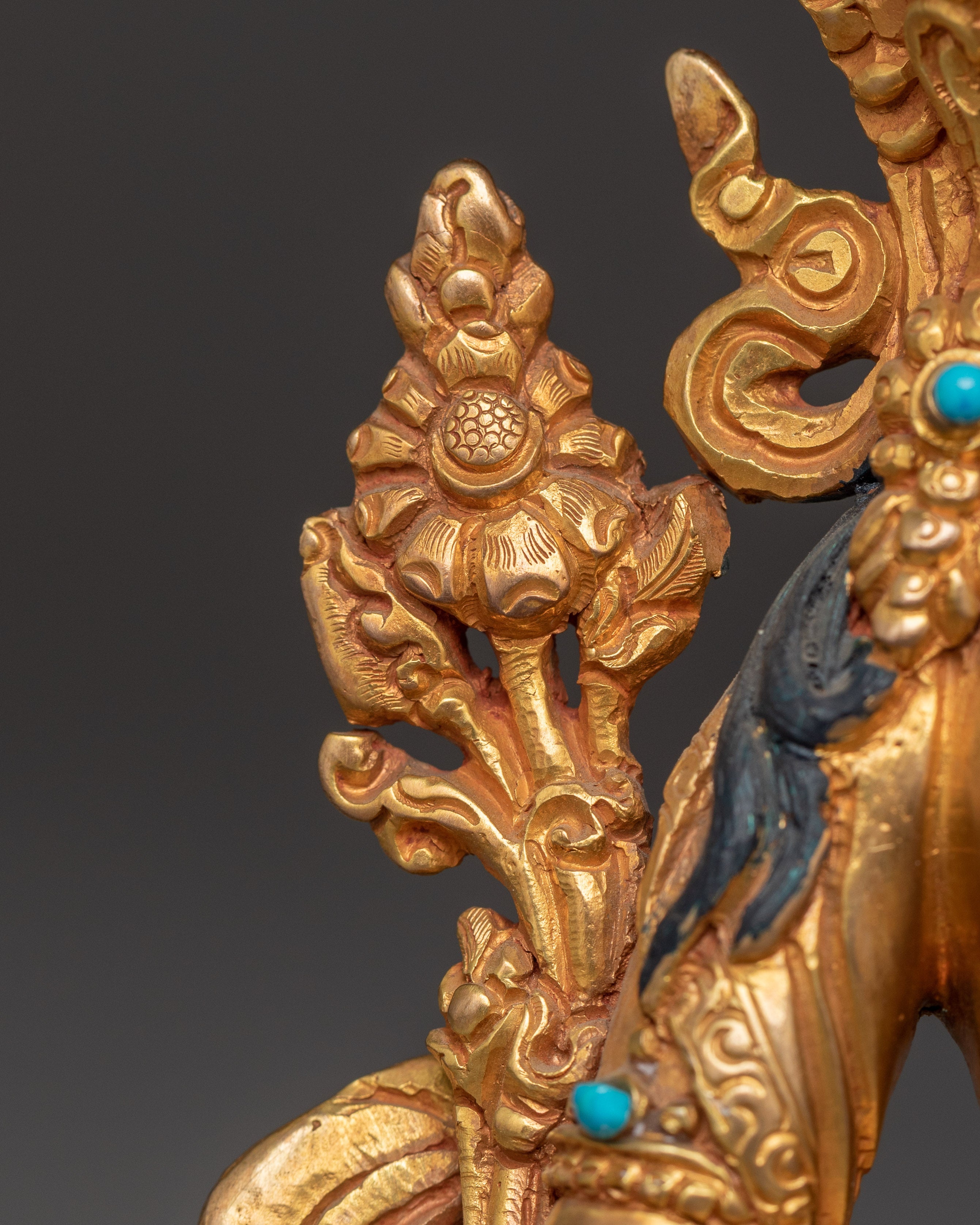 Handmade Buddhist Statue of White Tara | Symbol of Compassion and Long Life