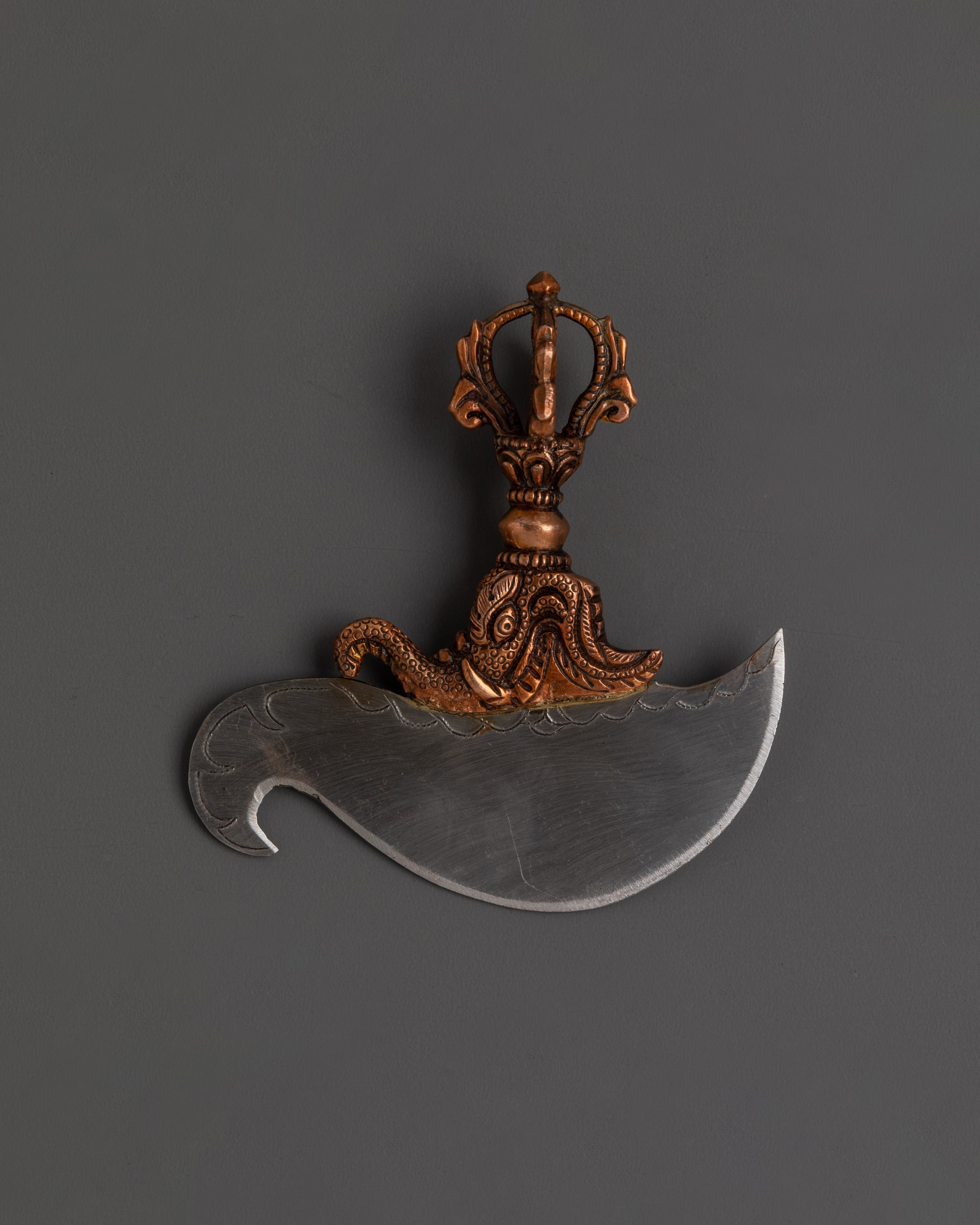 Sacred Ritual Tool Set | Handcrafted Copper & Iron Ceremonial Items