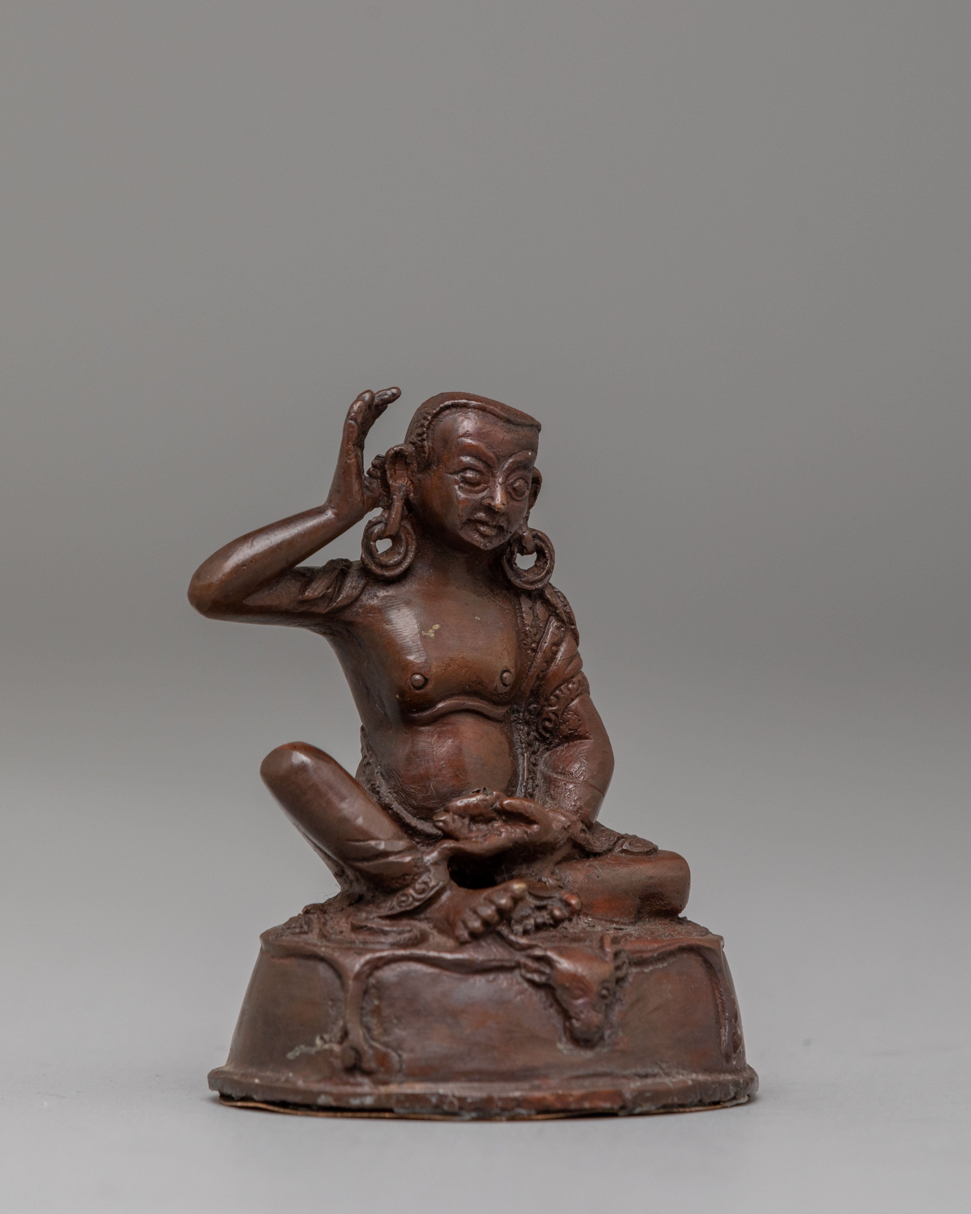Himalayan Milarepa Sculpture | Spiritual Decor for Meditation
