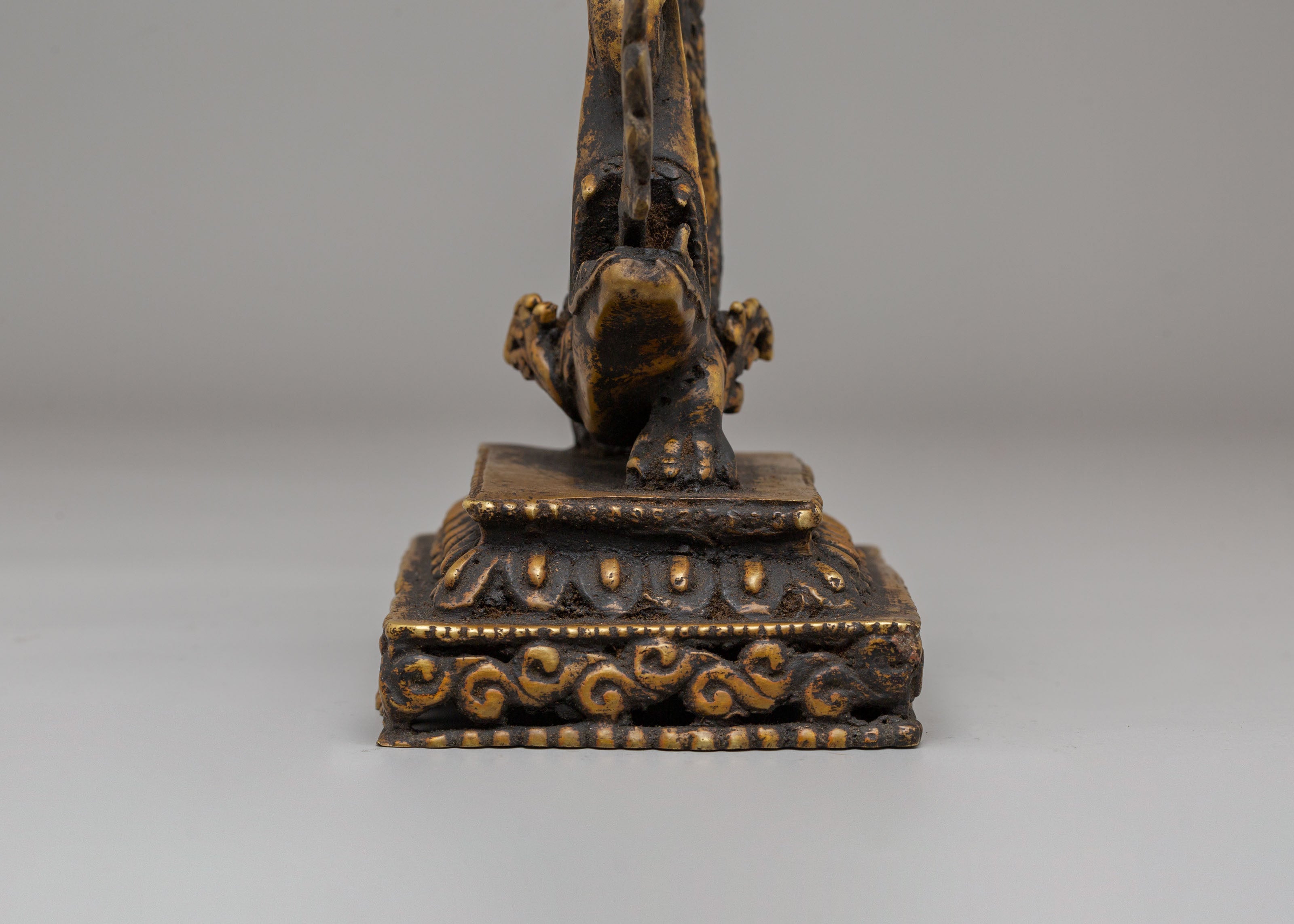 Handcrafted Dragon Decorative Set | Tibetan Ritual Dragon Figurine