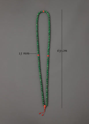Turquoise Tibetan Mala Necklace | Beads for Japa