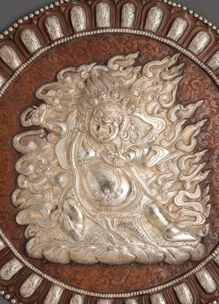 Mahakala Bernagchen Wall Hanging | Fierce Protector Deity Tibetan Buddhist Decor