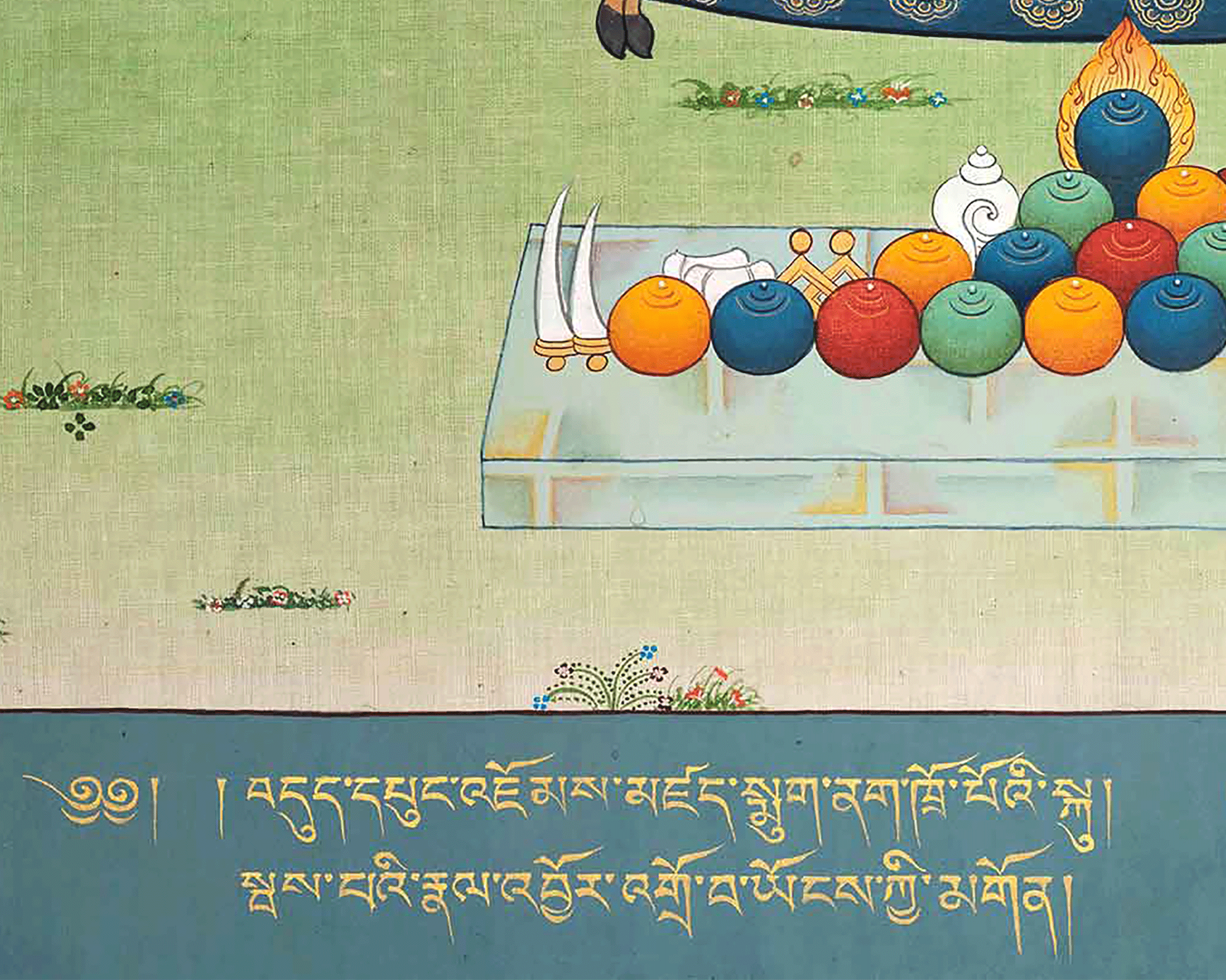 Thang Tong Gyalpo Thangka Print | Traditional Buddhist Wall Decor