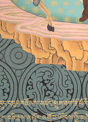 Thang Tong Gyalpo Thangka Print | Traditional Buddhist Wall Decor