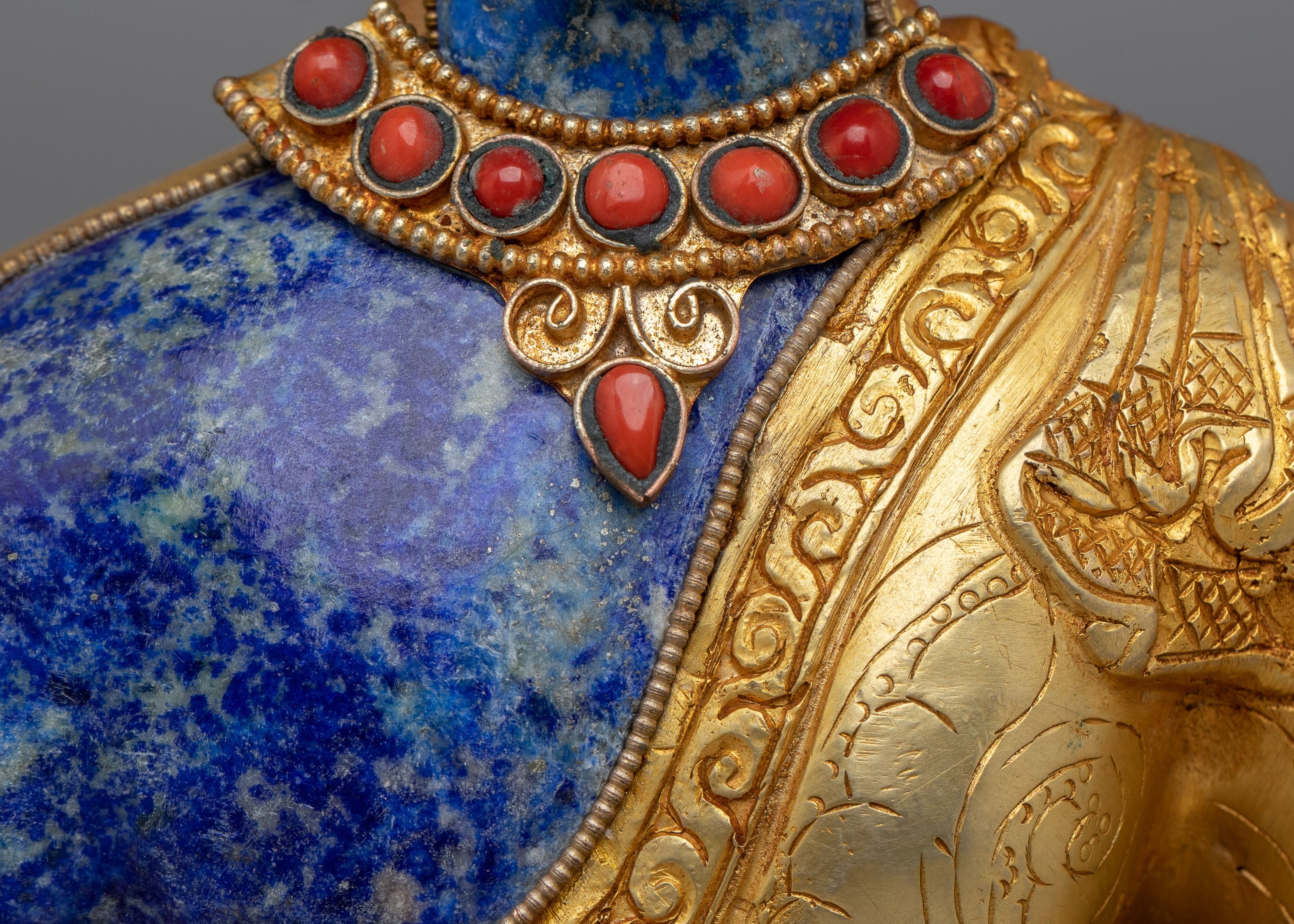 Sacred Tibetan Medicine Buddha Statue | Healing Buddha Artwork for Meditation