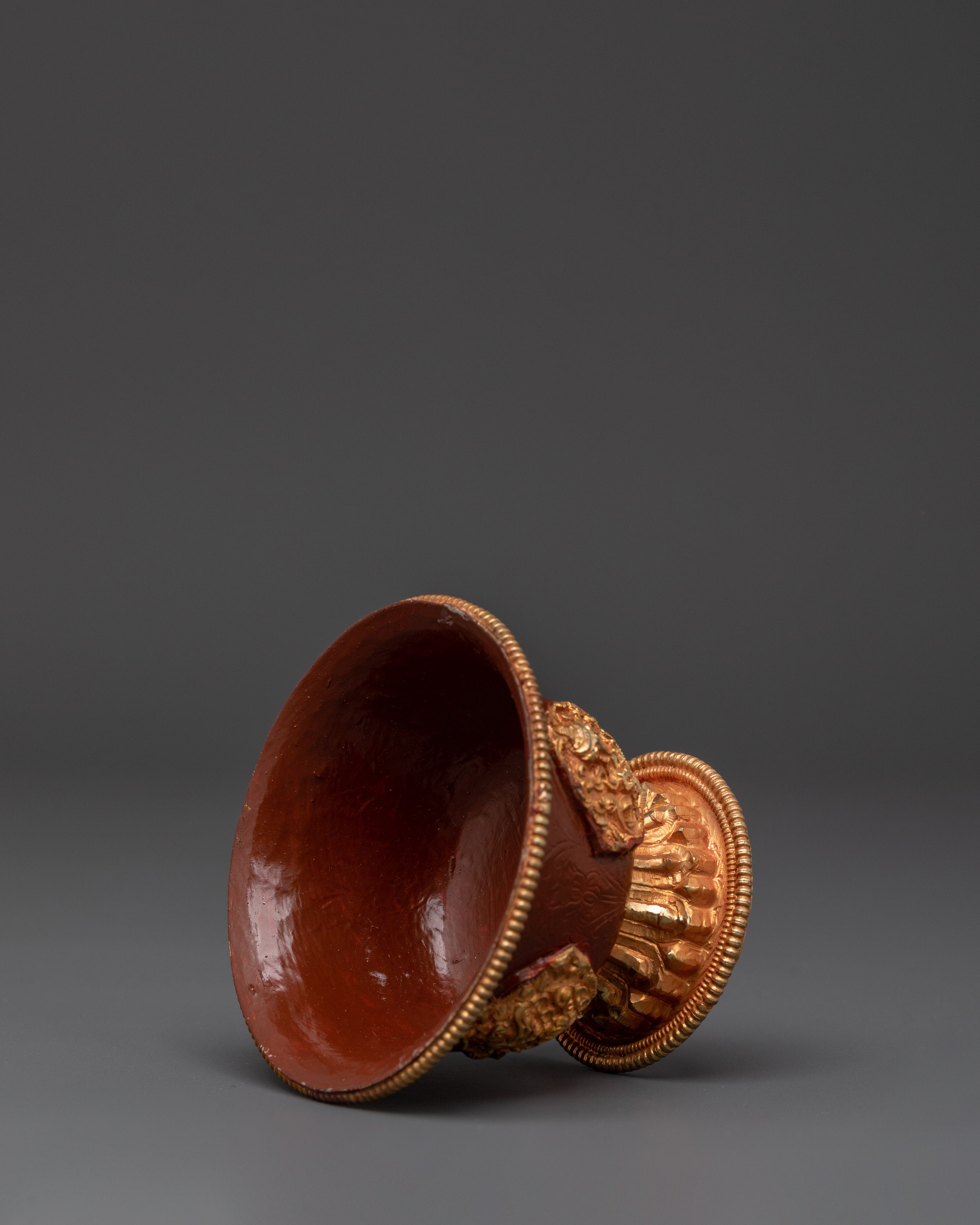 Handcrafted Buddhist Offering Bowl Set | Meditation Ritual Tool