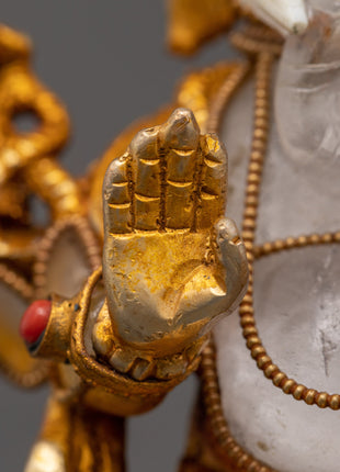 Ganesh Crystal Sculpture | Hindu Deity