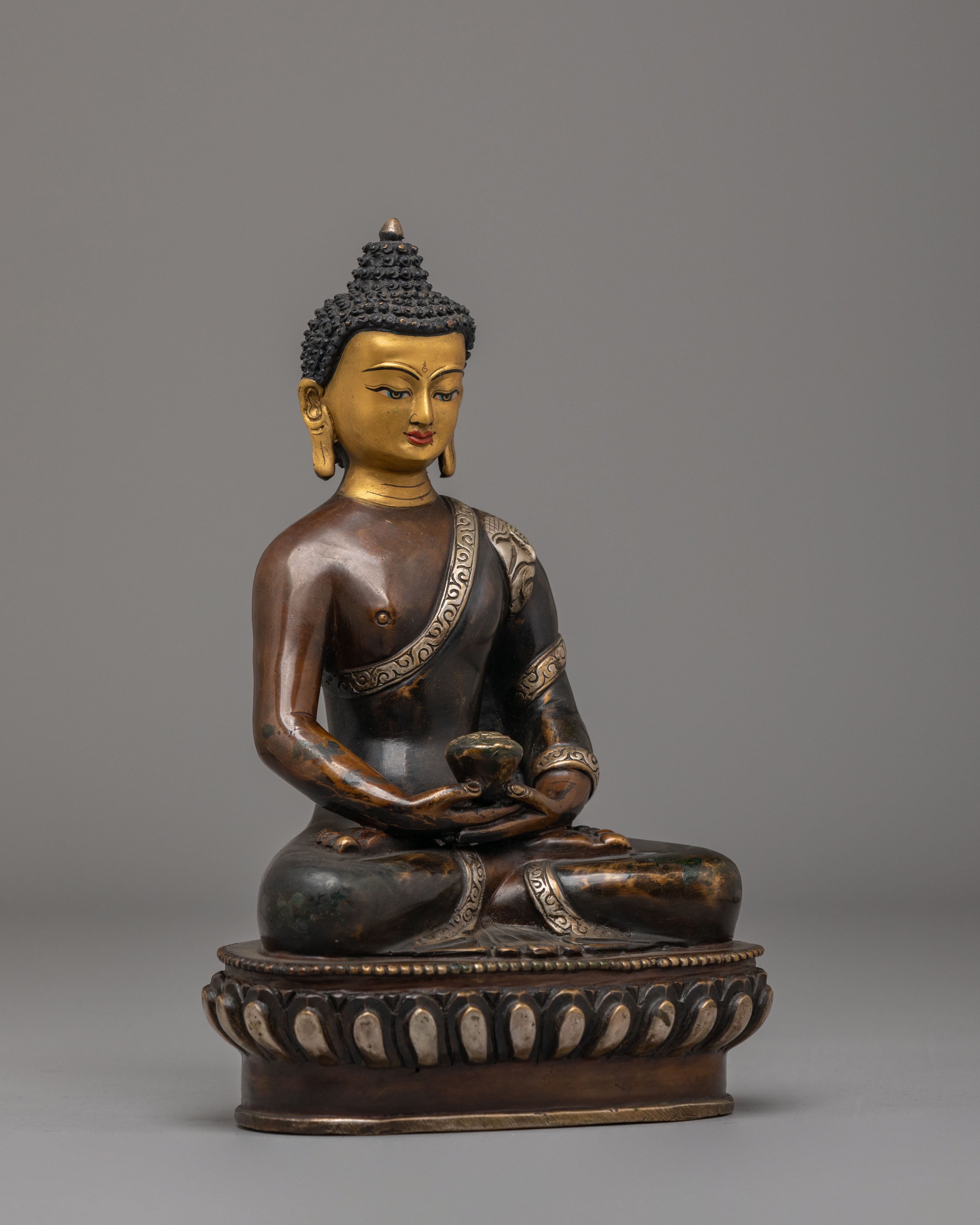 Traditional Tibetan Amitabha Buddha Statue | Buddha of Infinite Light