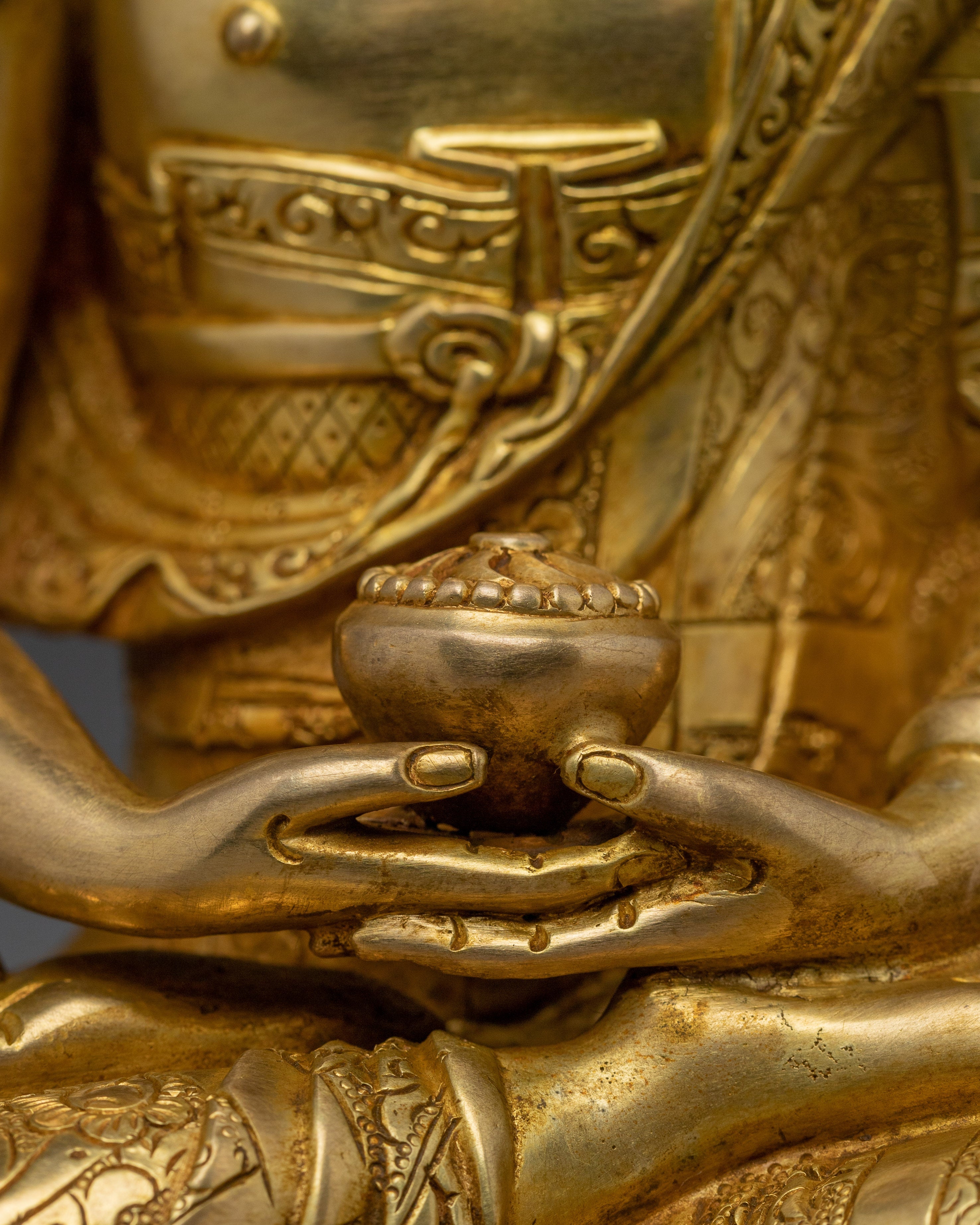 Peaceful Three Buddha Statue Set | Three Enlightened Wisdom