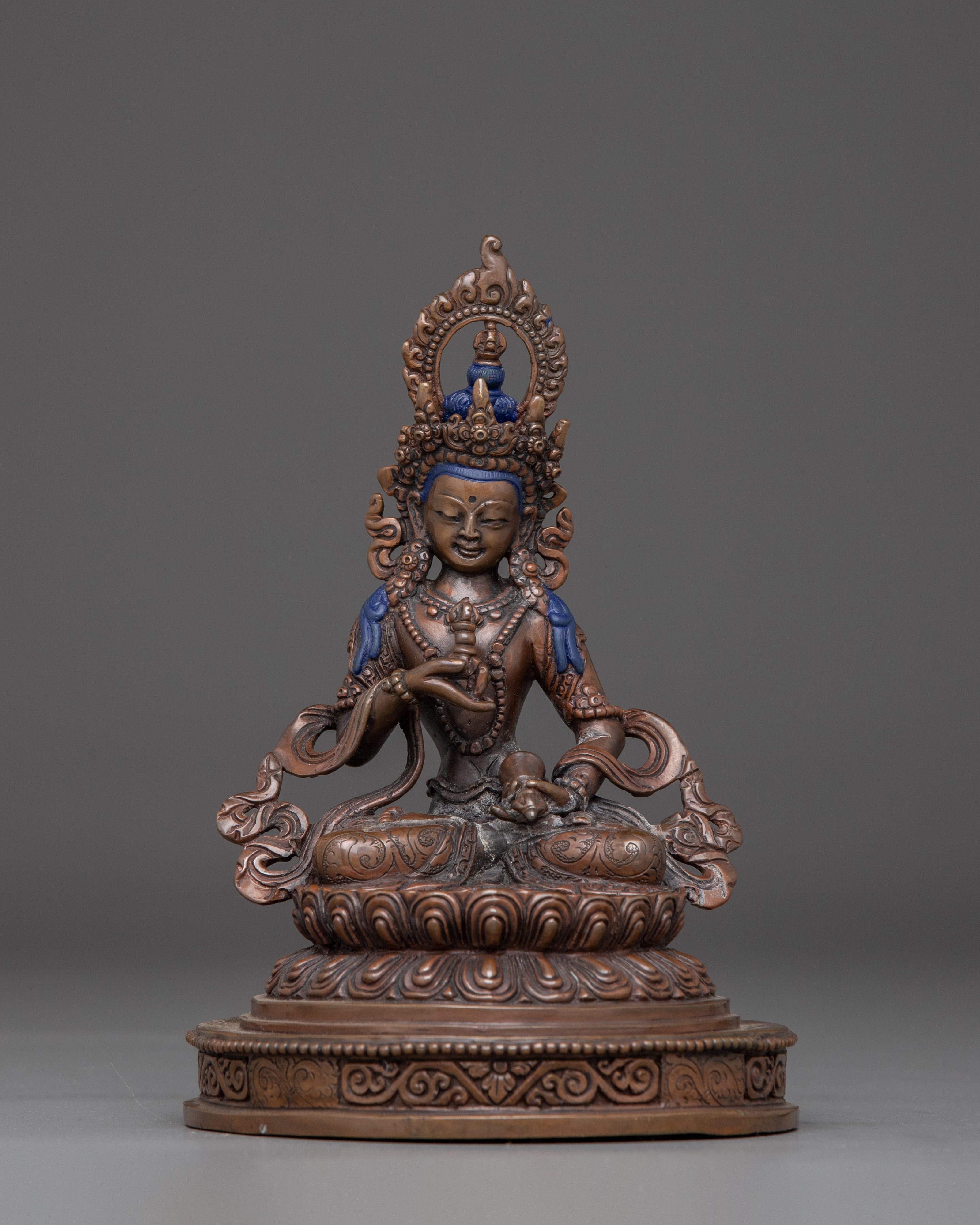 Handmade Copper Statue of Vajrasattva 