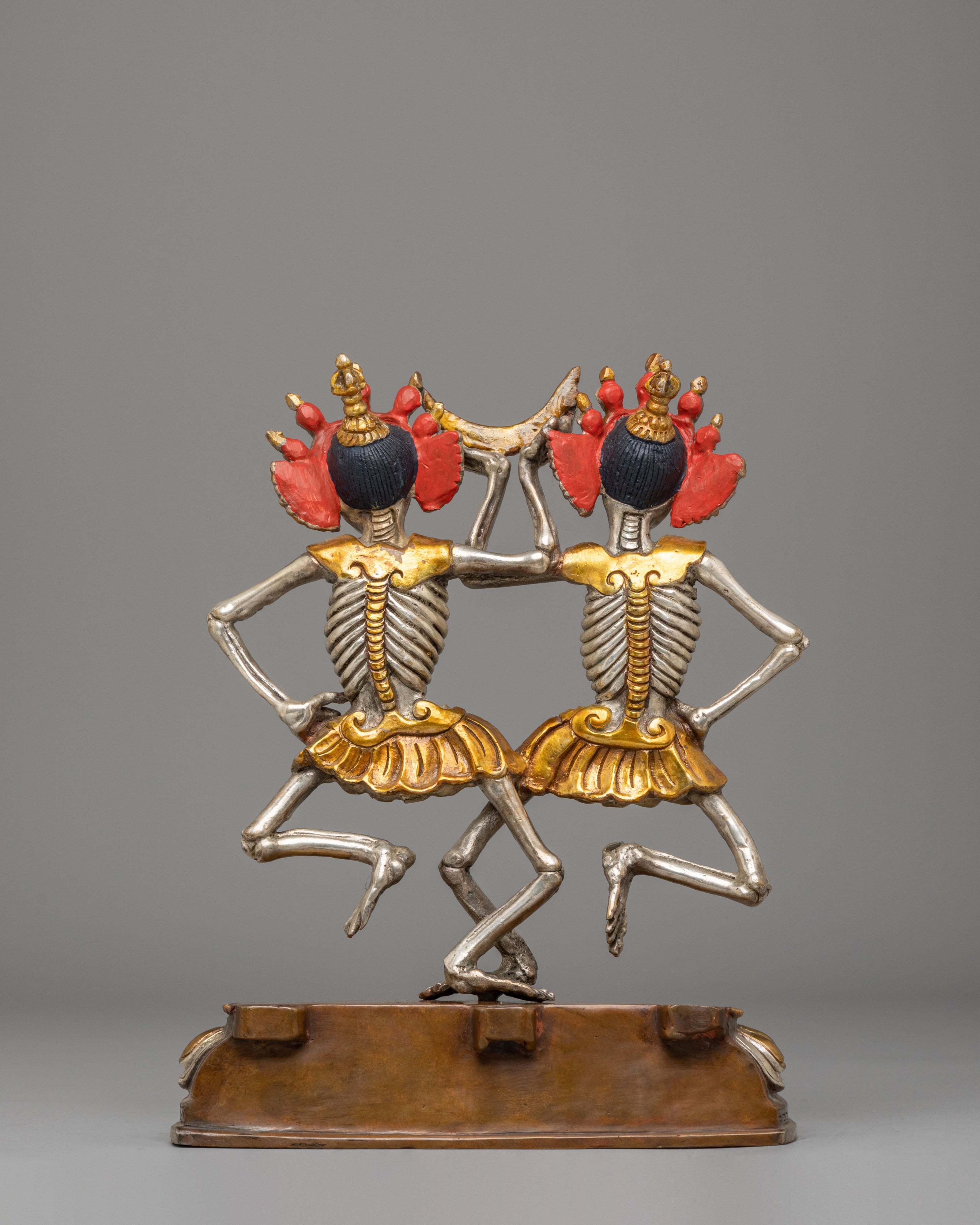 Himalayan Chitipati Sculpture | Guardians of Impermanence and Transformation
