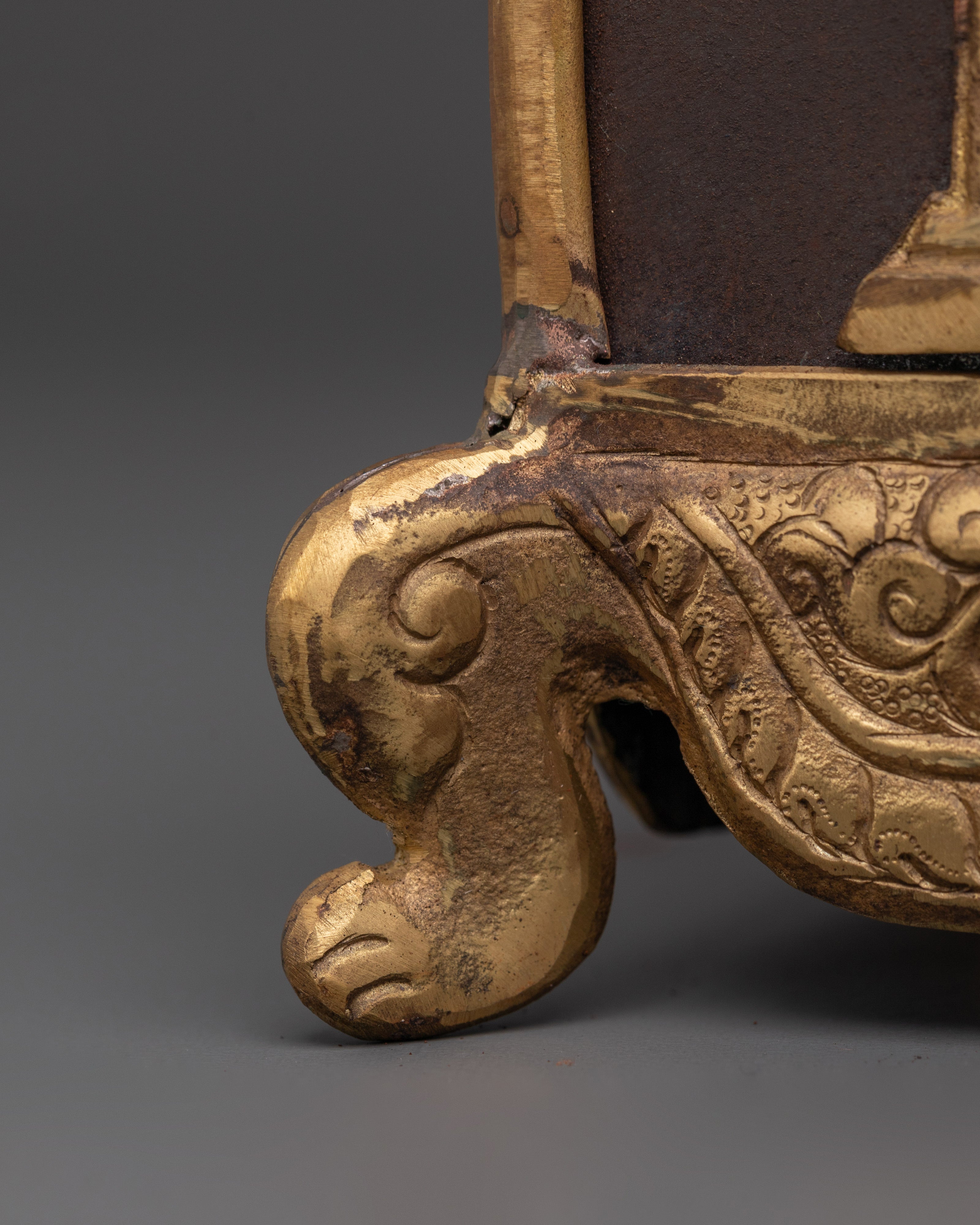 Handcrafted Tibetan Incense Burner | Ritual Censer with Lid for Buddhist Offering