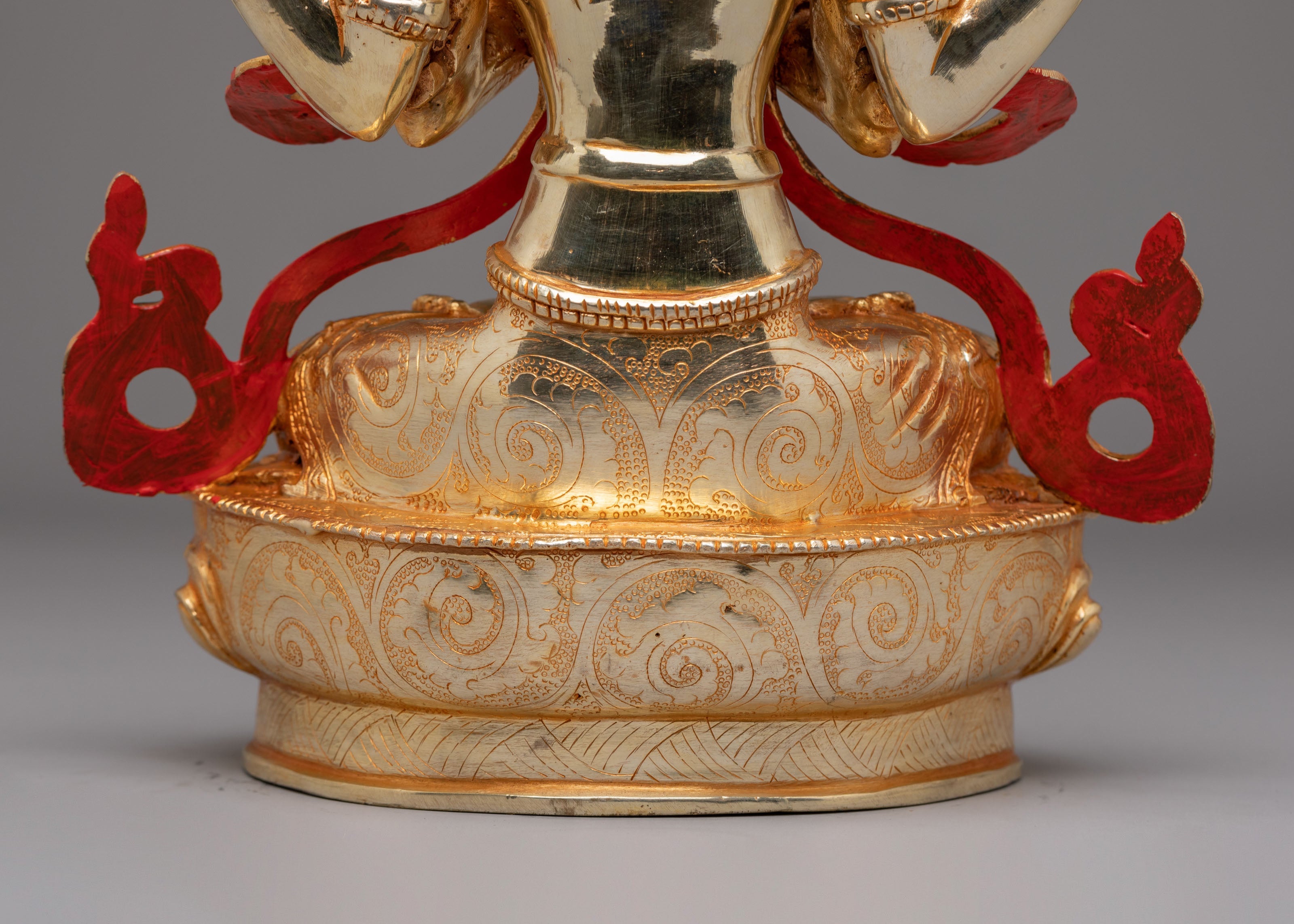 Vajrayana Chenrezig Deity Statue | Tibetan Buddhist Avalokiteshvara Sculpture