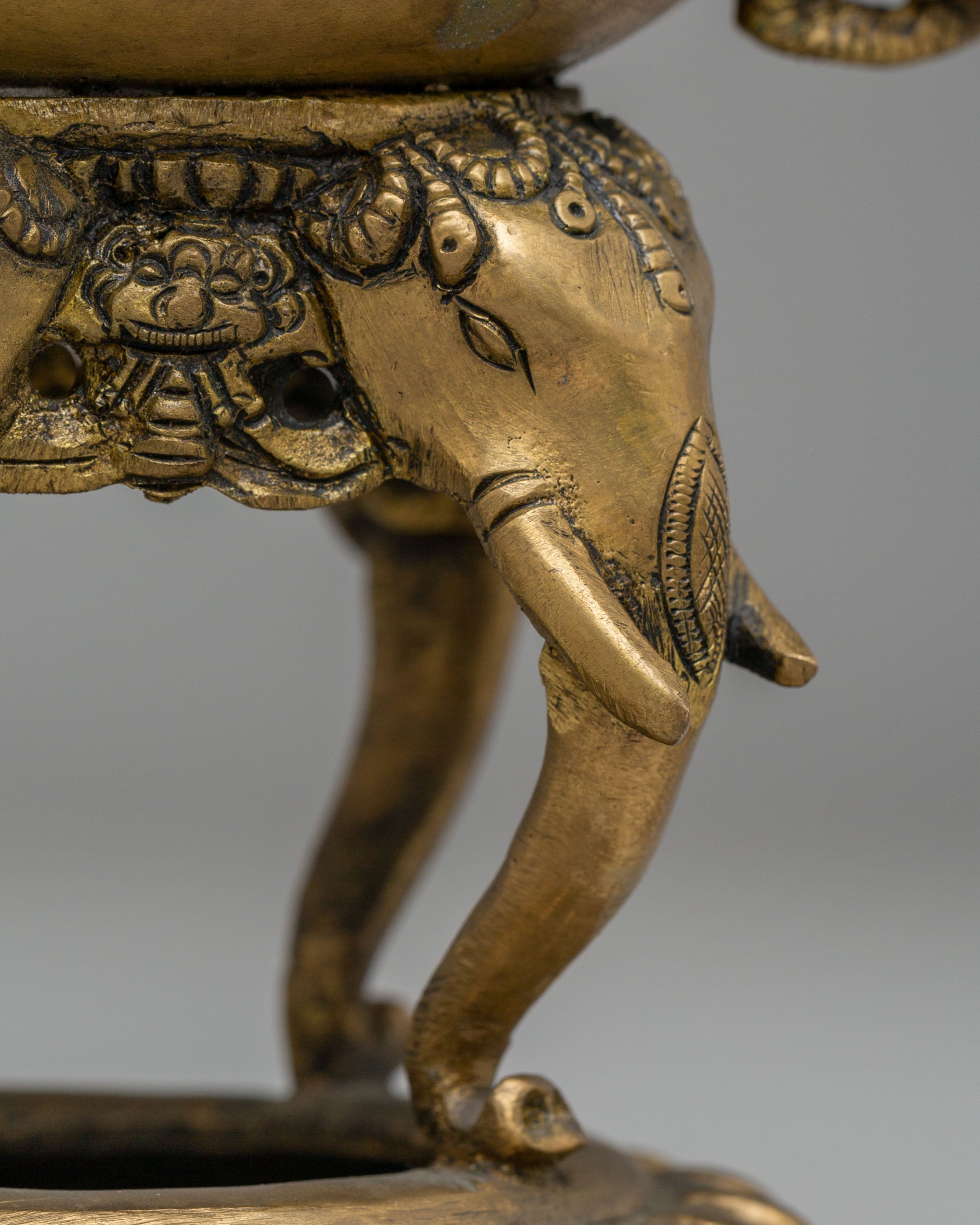 Handmade Incense Burner for Ritual Use | Decorative Brass Incense Holder