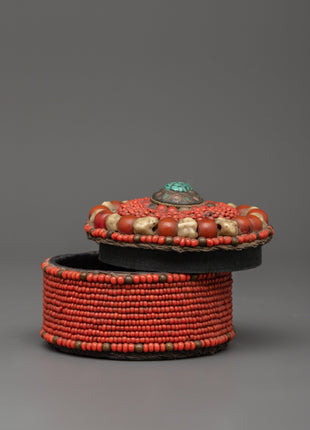 Tibetan Jewellery Box for Collection | Handmade Ethnic Accessory Storage