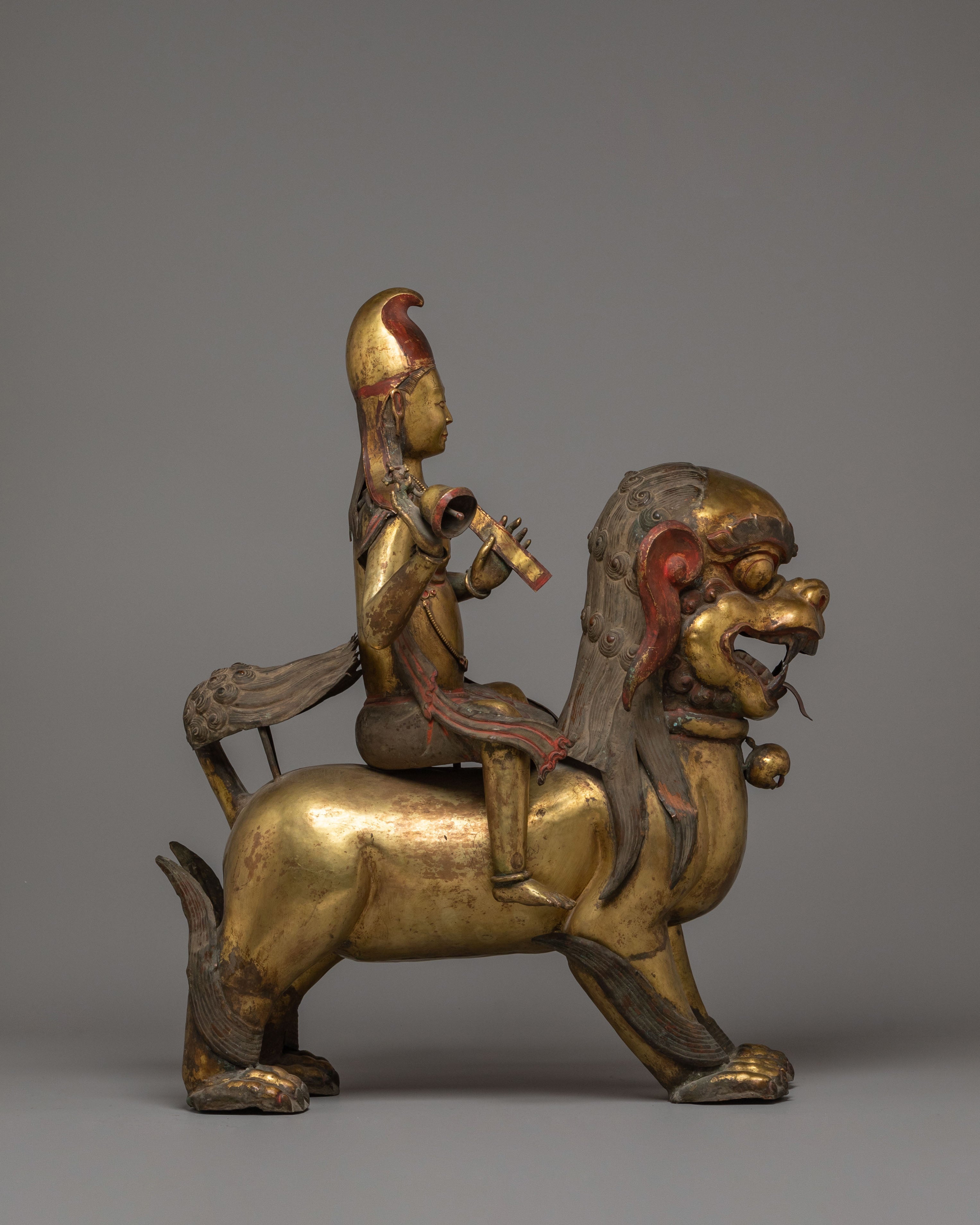 Handmade Lion Set Statue | Pair of Lion