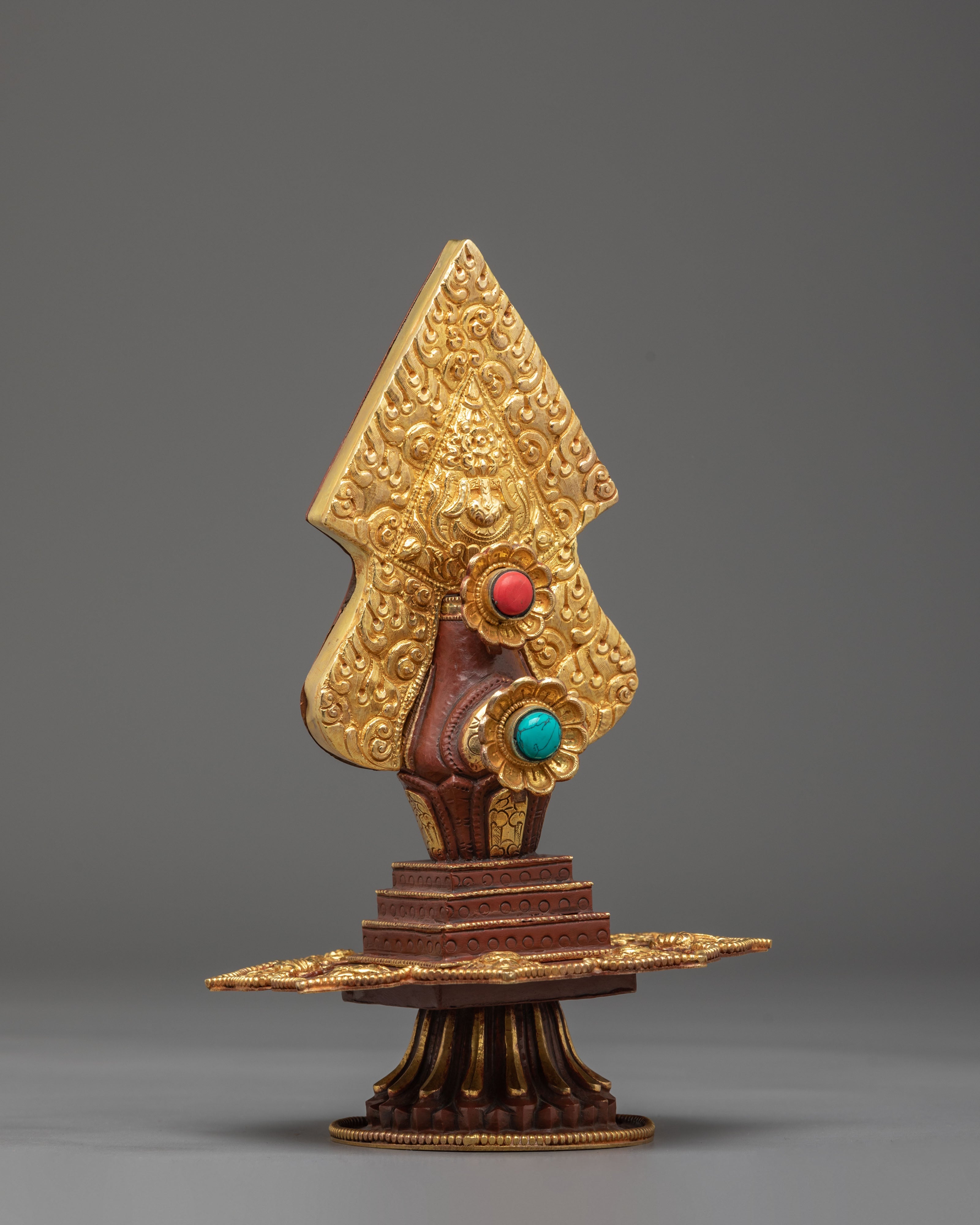 Sacred Hundred-Deity Purification Torma | Tibetan Ritual Offering Sculpture