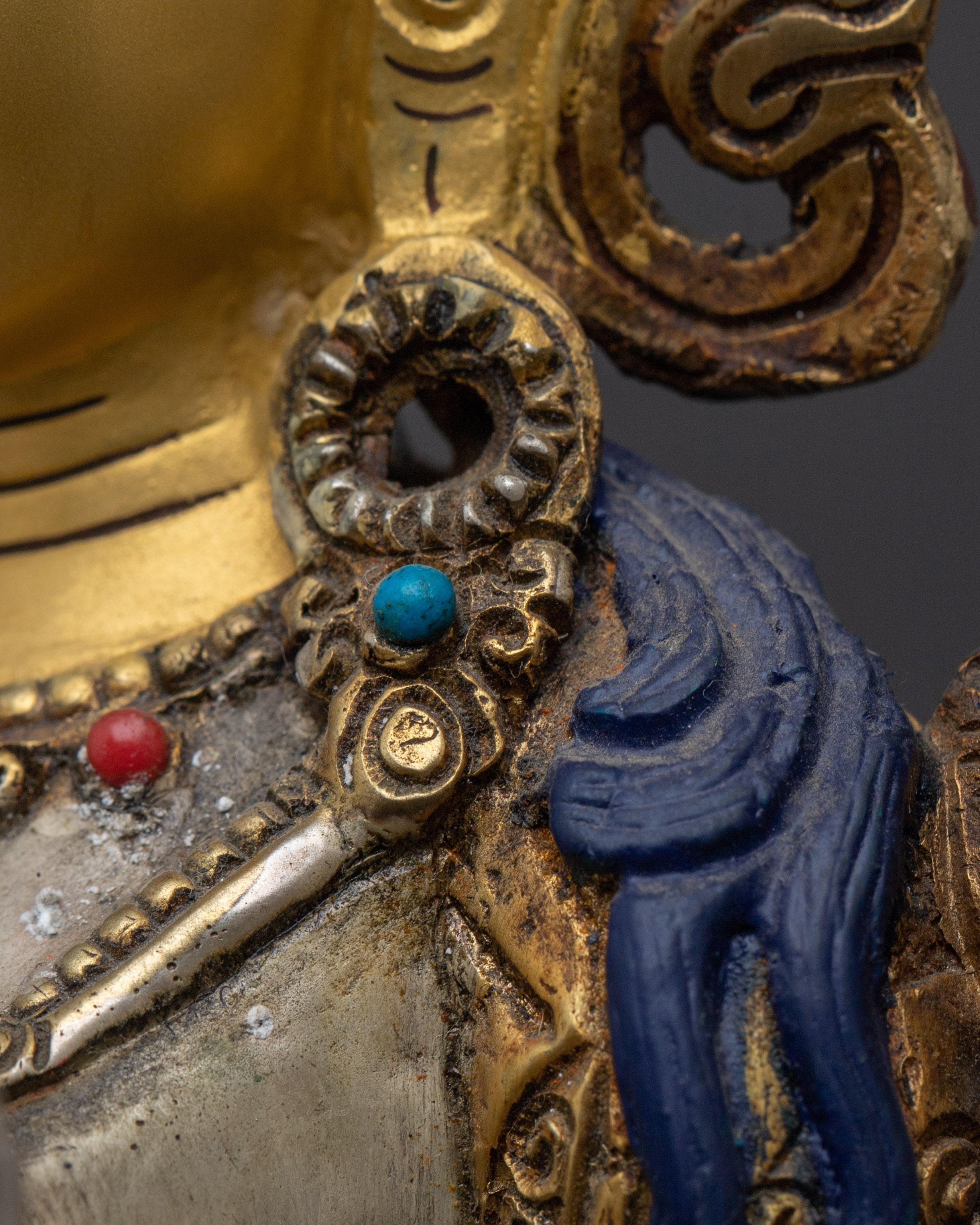 Green Tara Bodhisattva Handmade Statue | Himalayan Shyama Tara Artwork