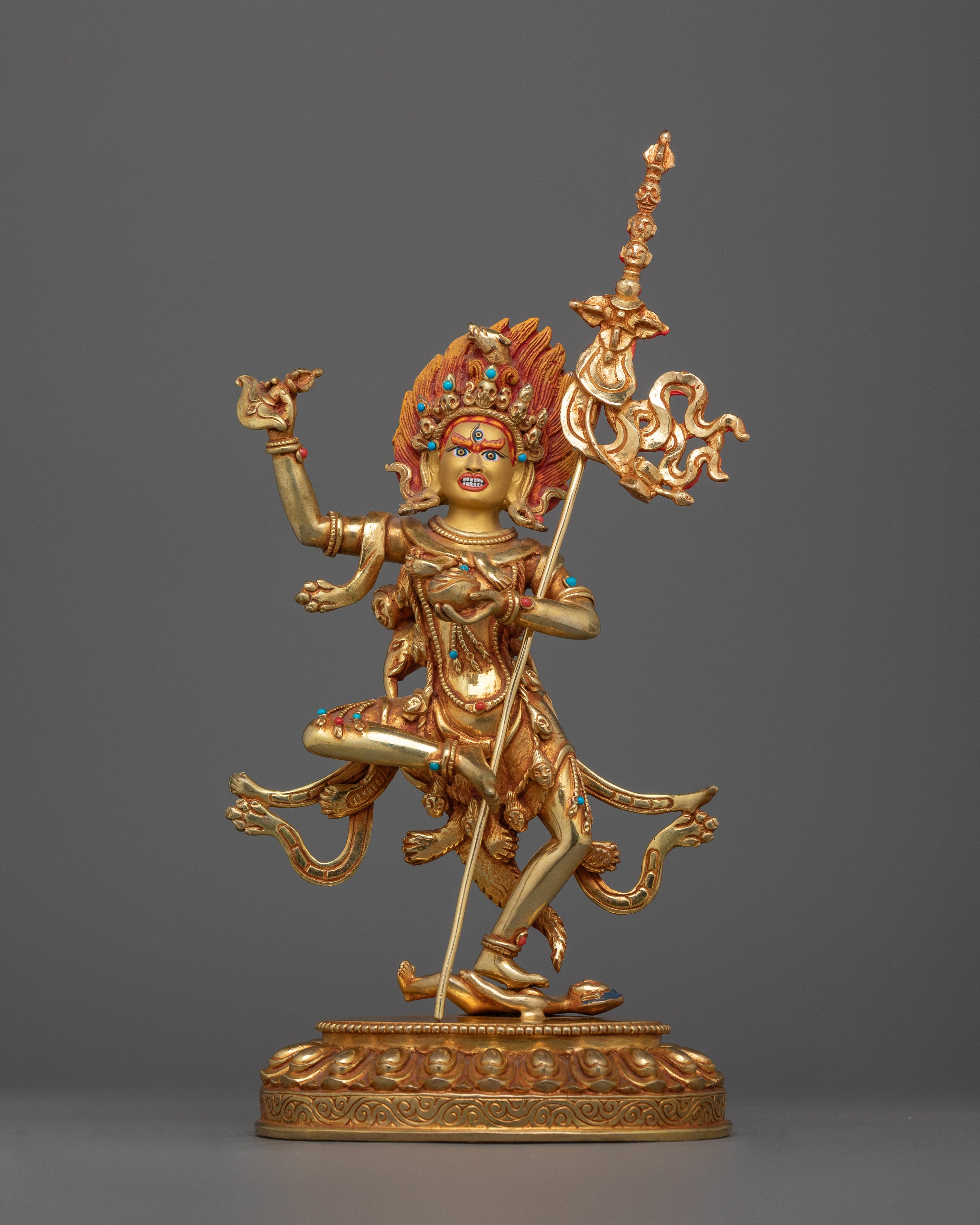 Dorje Phagmo, Feminine Power Statue | Religious Himalayan Zen Art Figurine