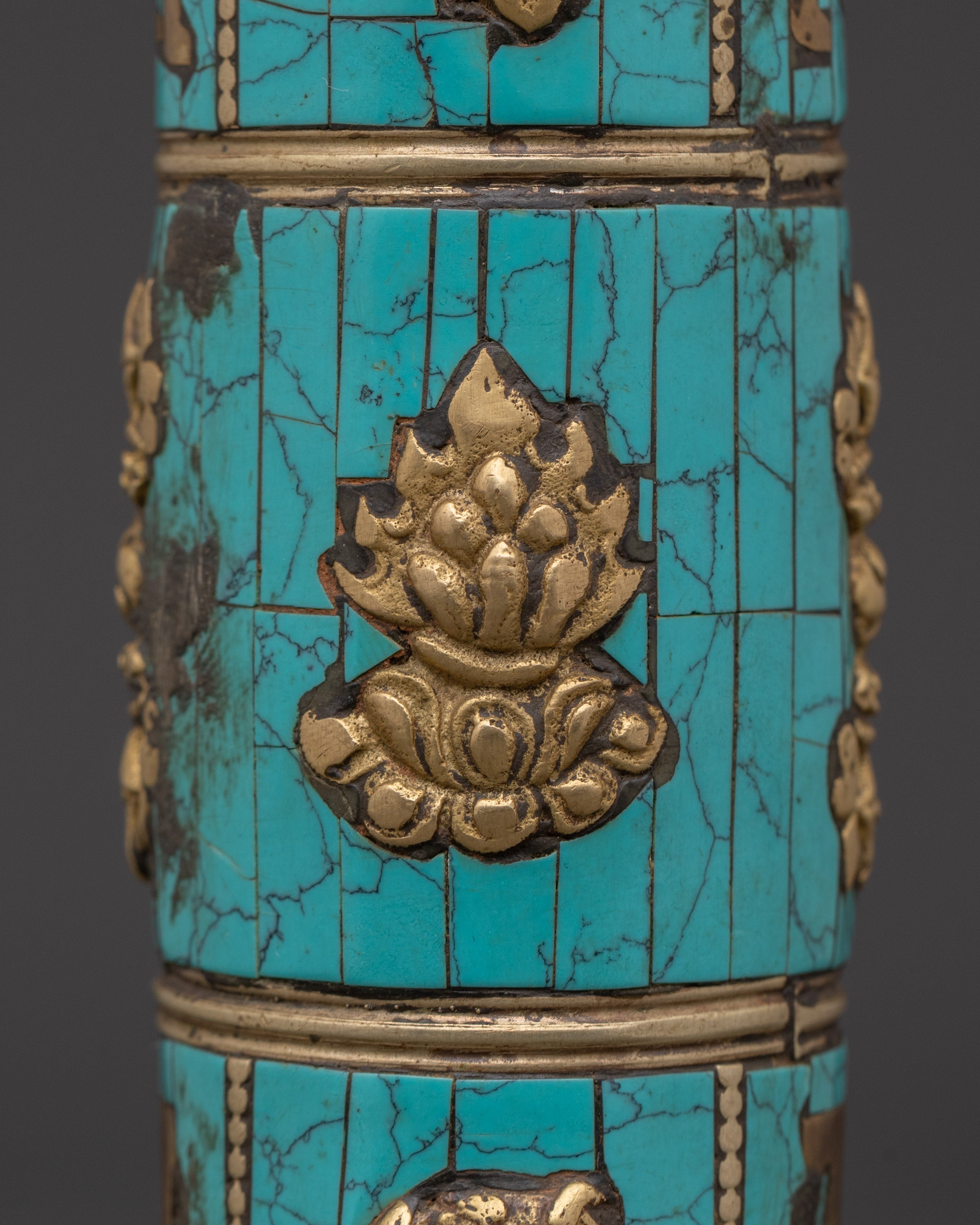 Tibetan Brass Incense Burner | Meditation Space Decor