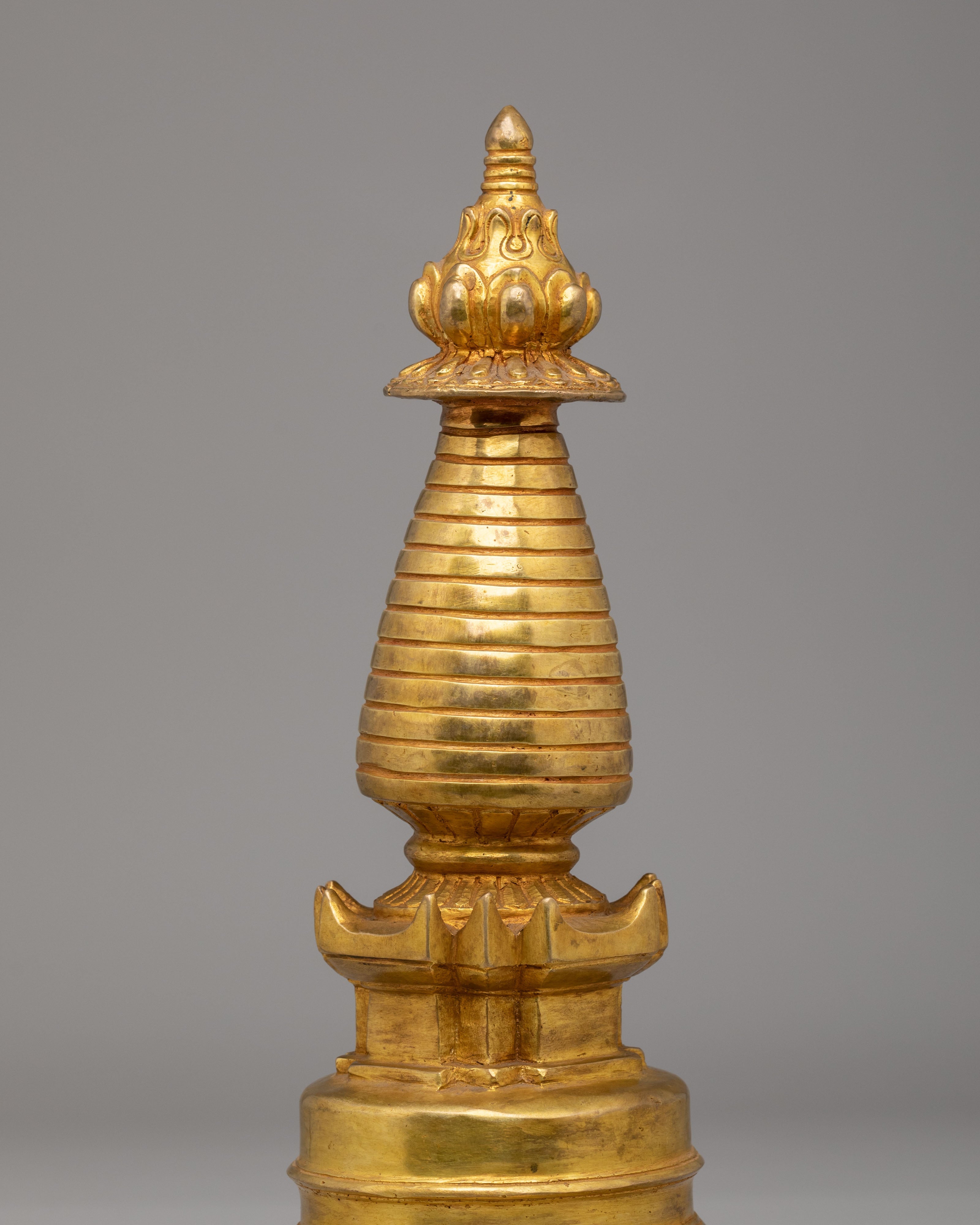 Vajrayana Kadampa Chorten | Handcrafted Tibetan Buddhist Shrine