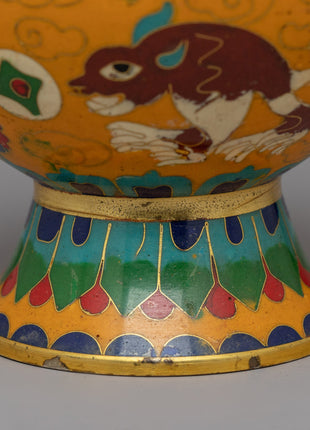 Handcrafted Beautiful Copper Flower Vase | A Fusion of Art & Spirituality