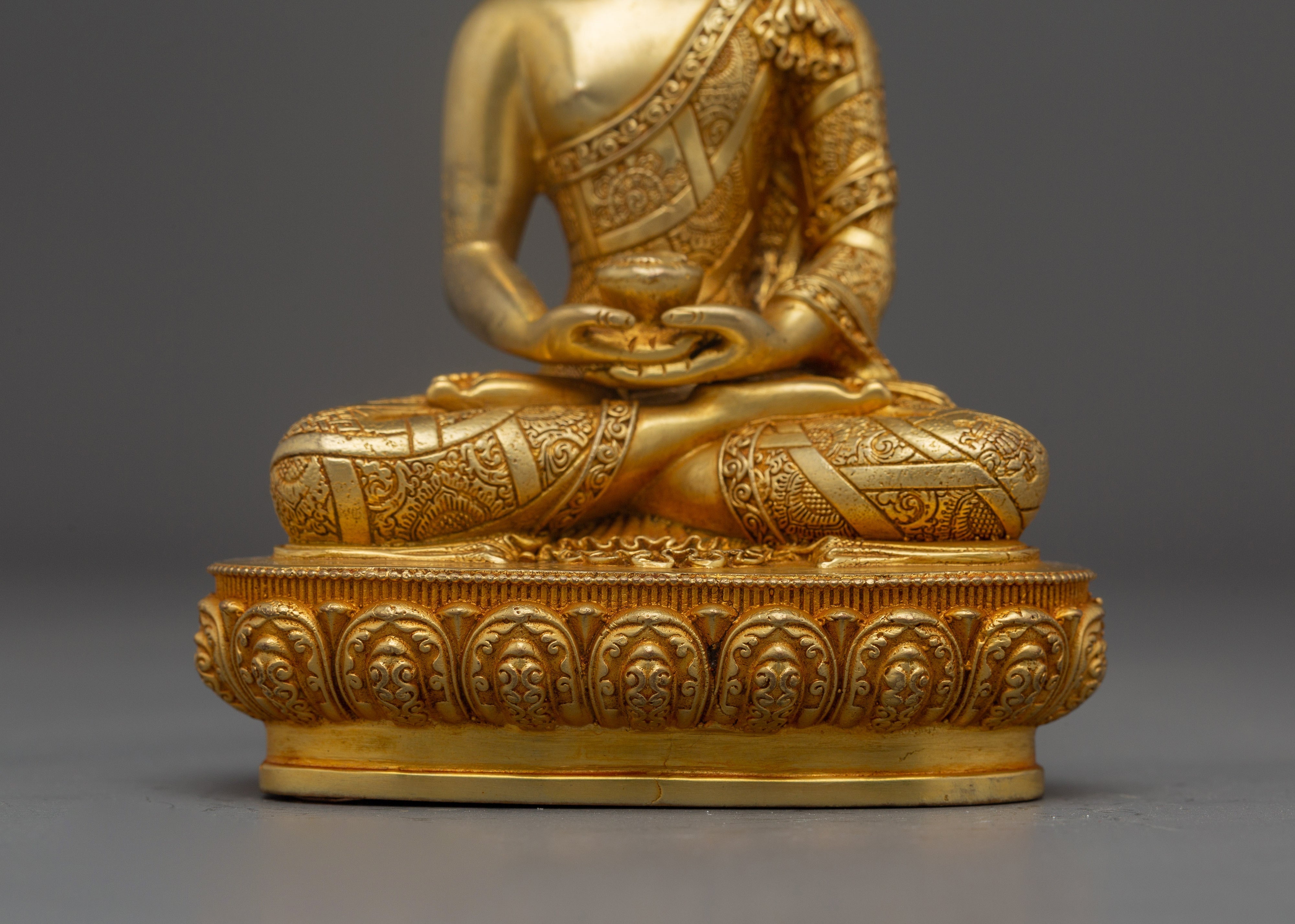 Infinite Light Golden Buddha Amitabha Artwork | Buddha of Compassion