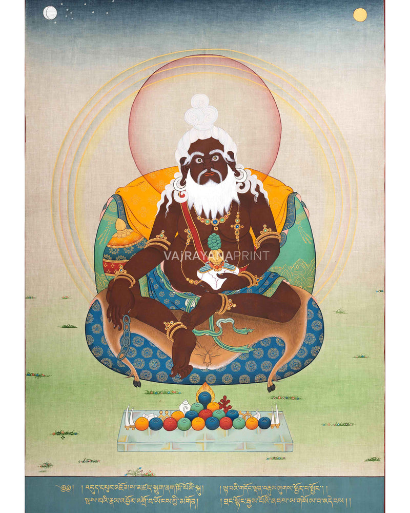 Thang Tong Gyalpo Thangka Print