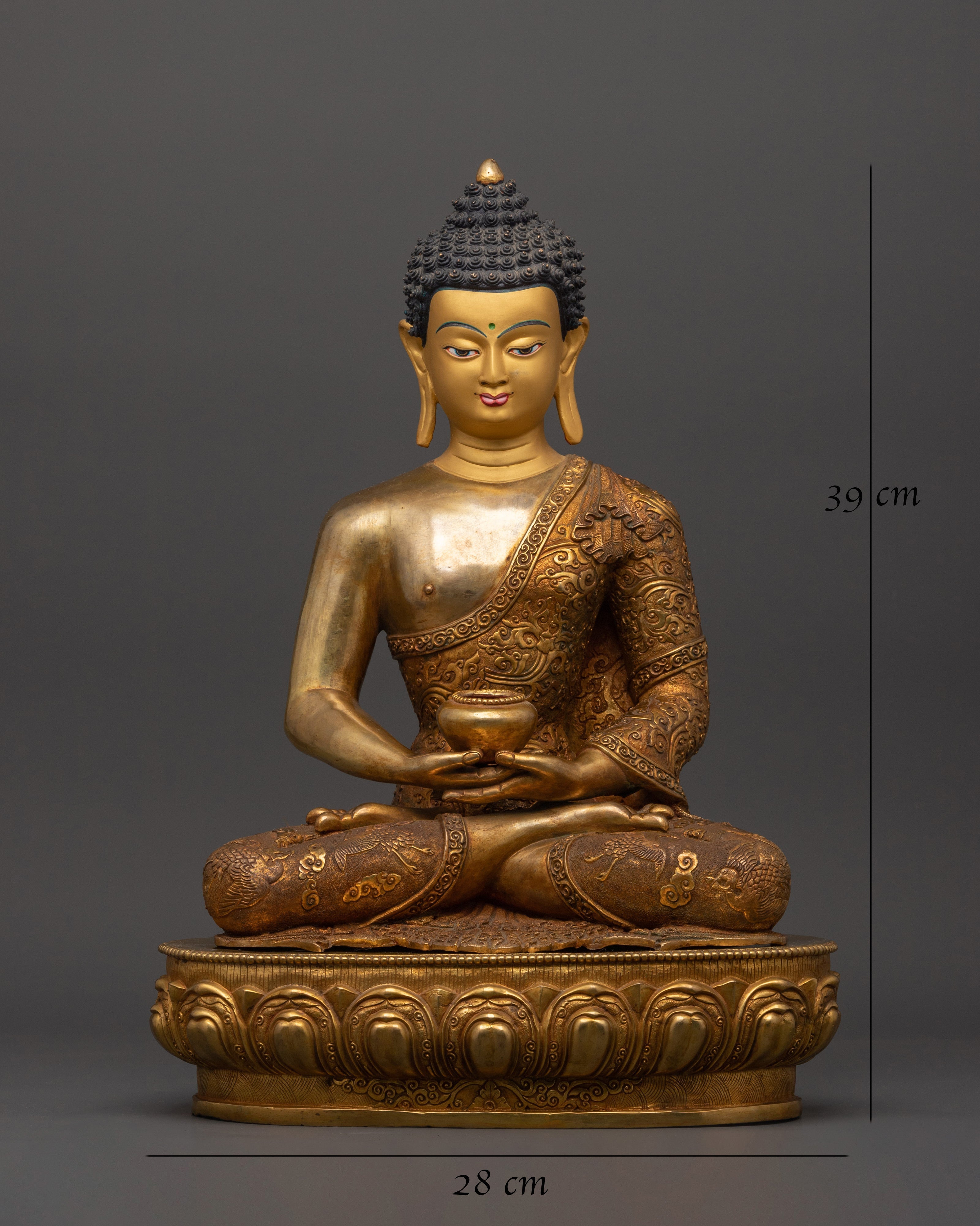 Amitabha Buddha Handcrafted Statue | Symbol of Infinite Light