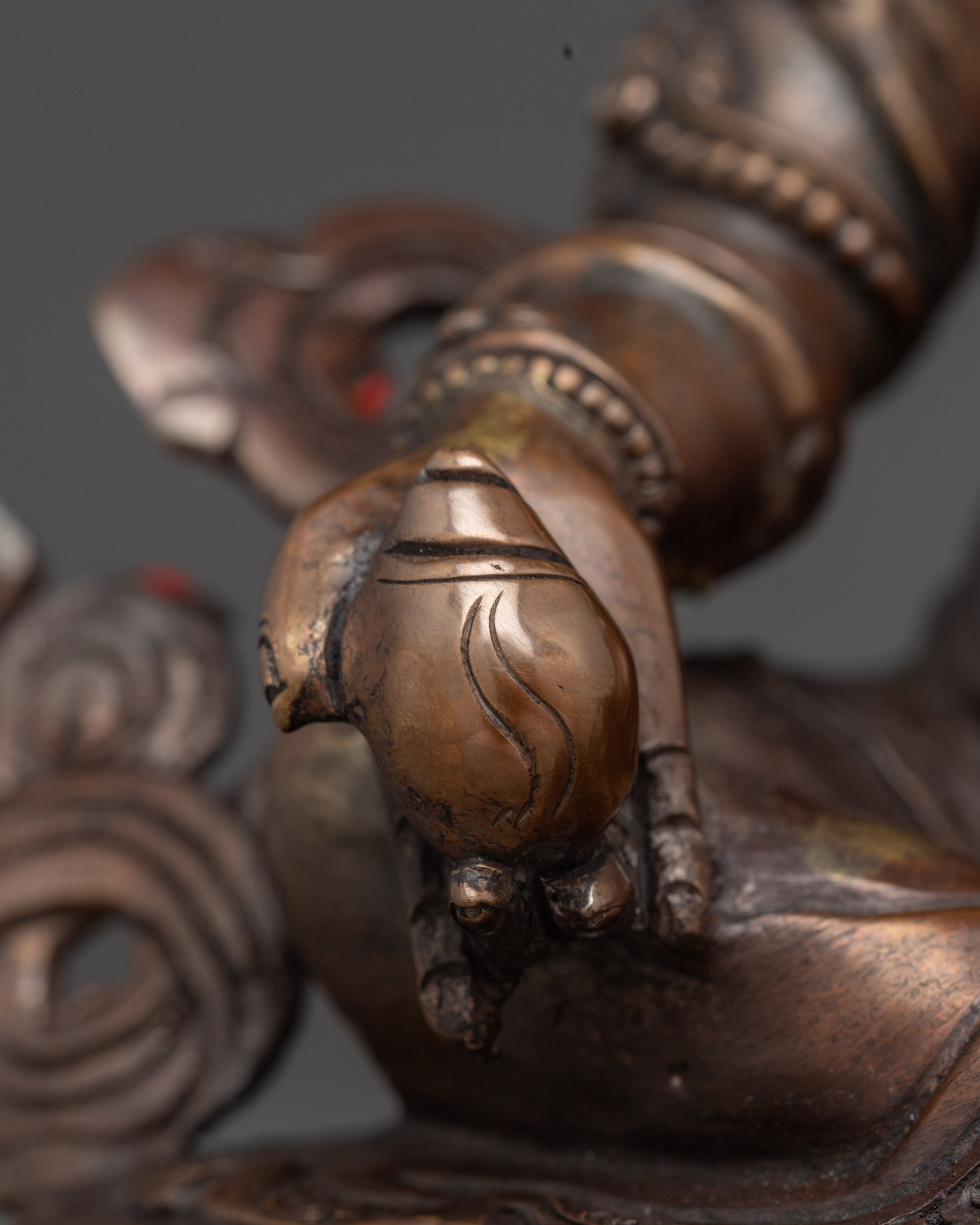 8.7 Inch Dzambhala Statue | Nepali Himalayan Art