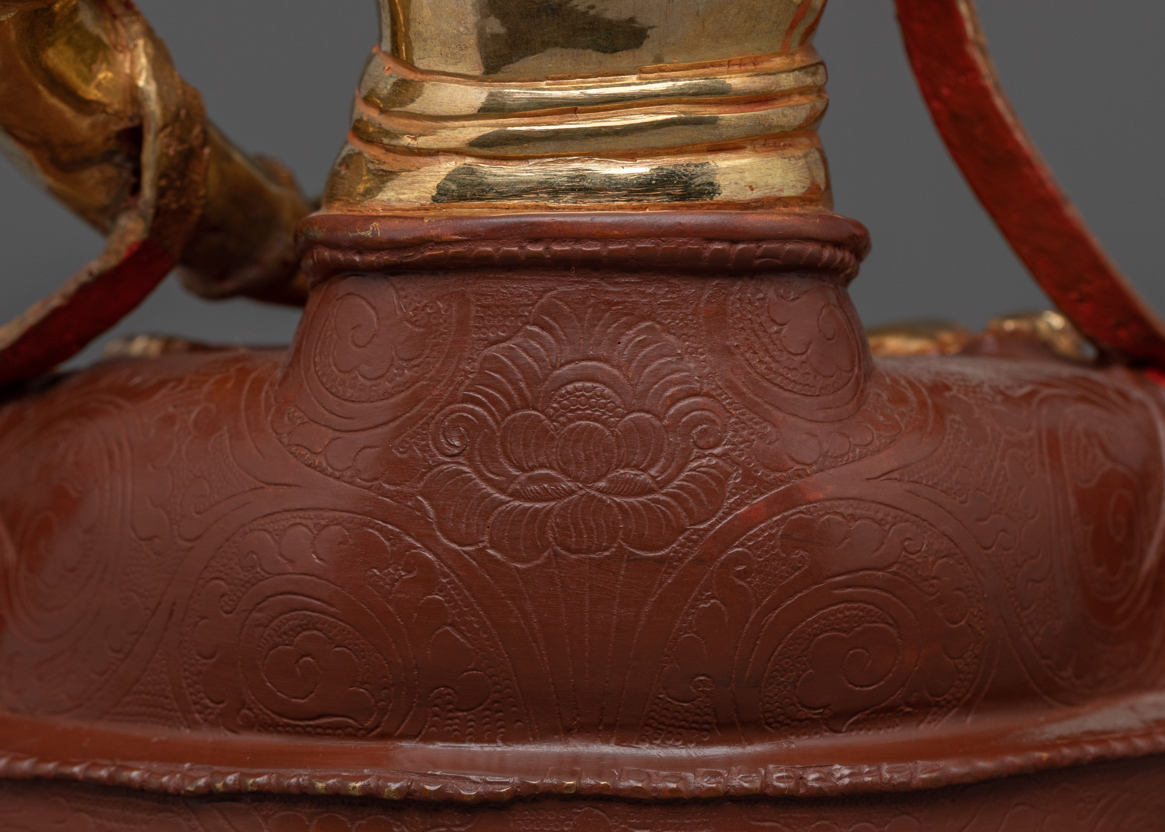 Vajrasattva Purification Deity Statue | Handmade Gold Plated Copper Statue