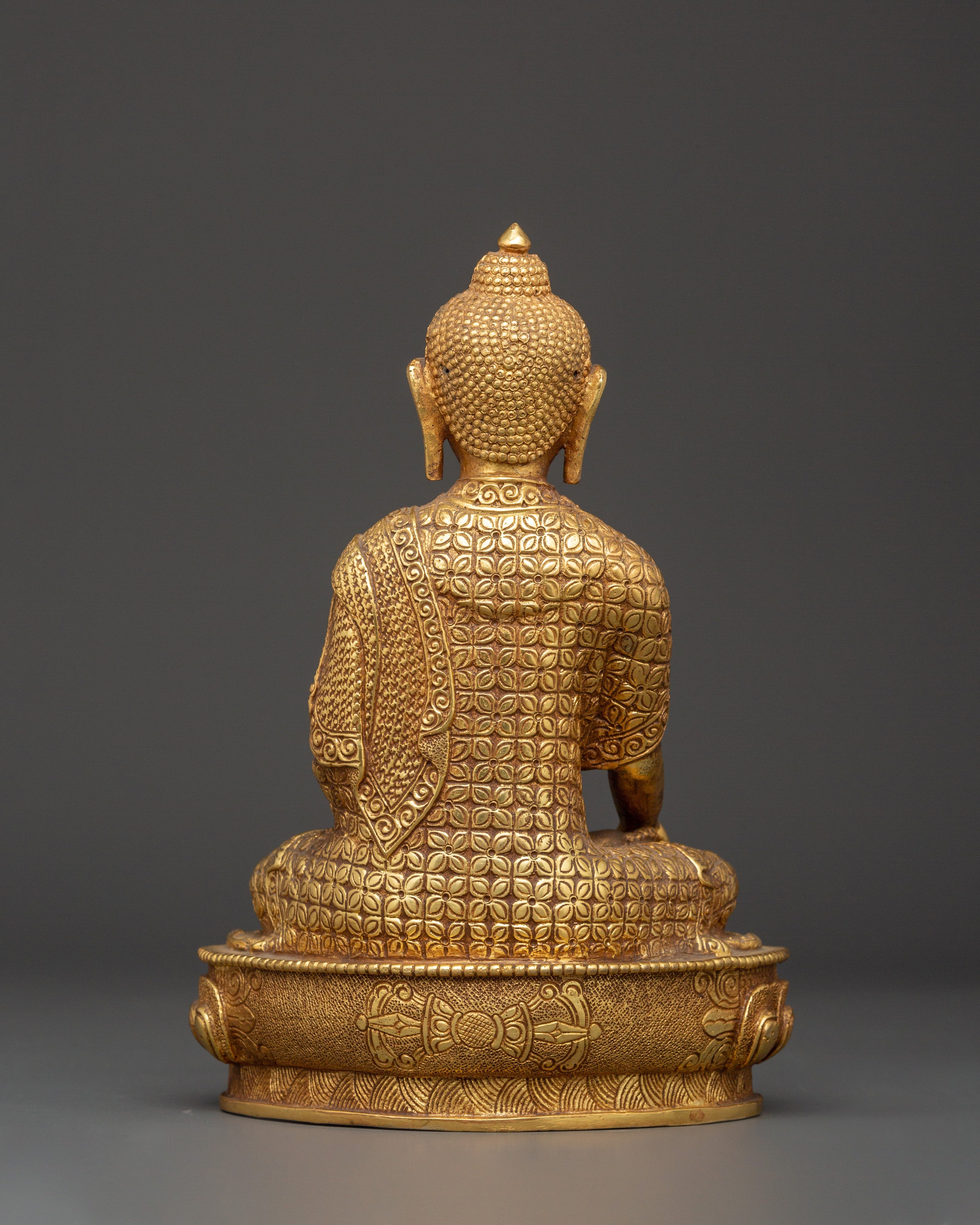 Himalayan Statue of Shakyamuni Buddha | Handcrafted Buddha Sculpture