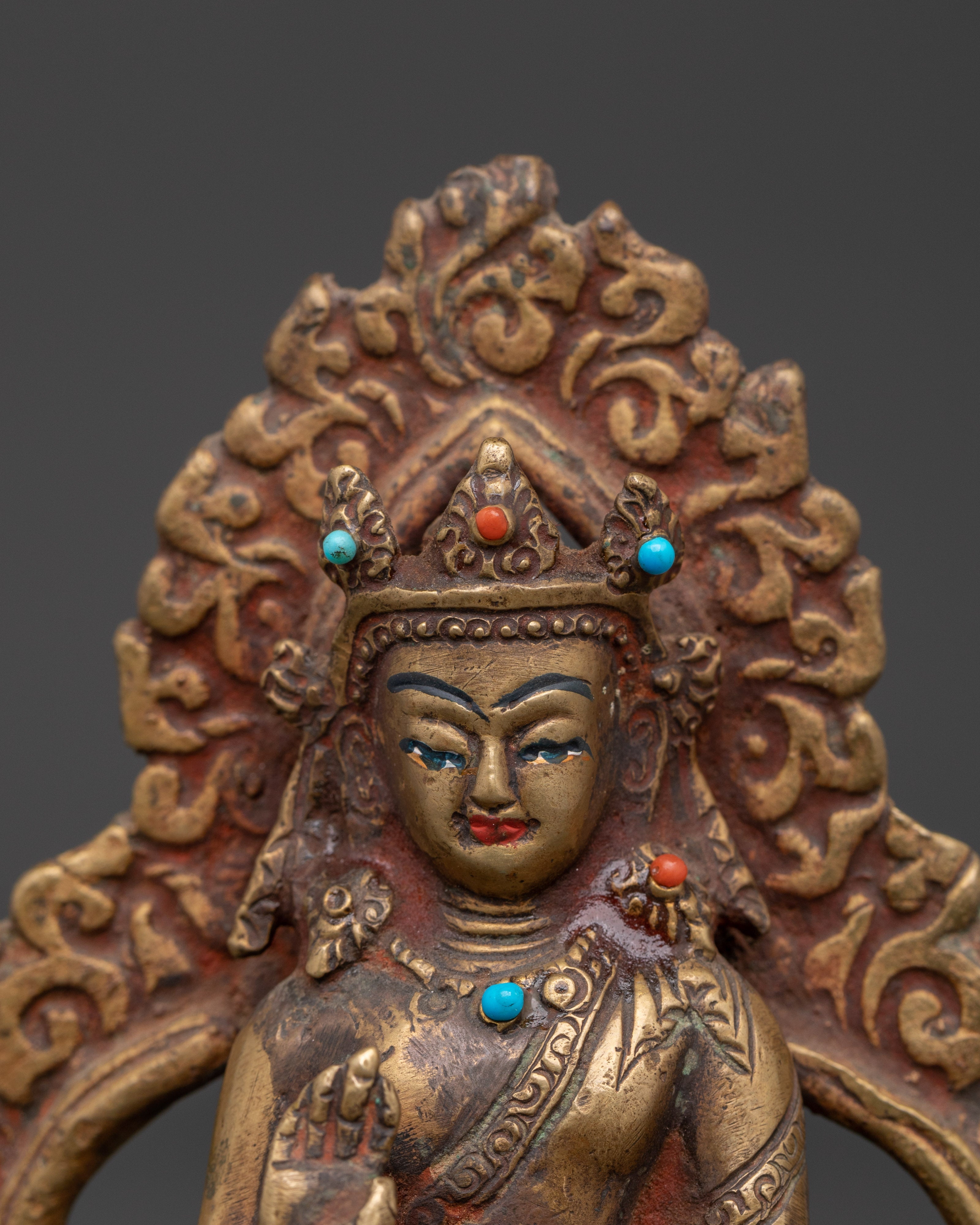Amoghasiddhi Dhyani Buddha Statue | Symbol of Fearlessness and Success