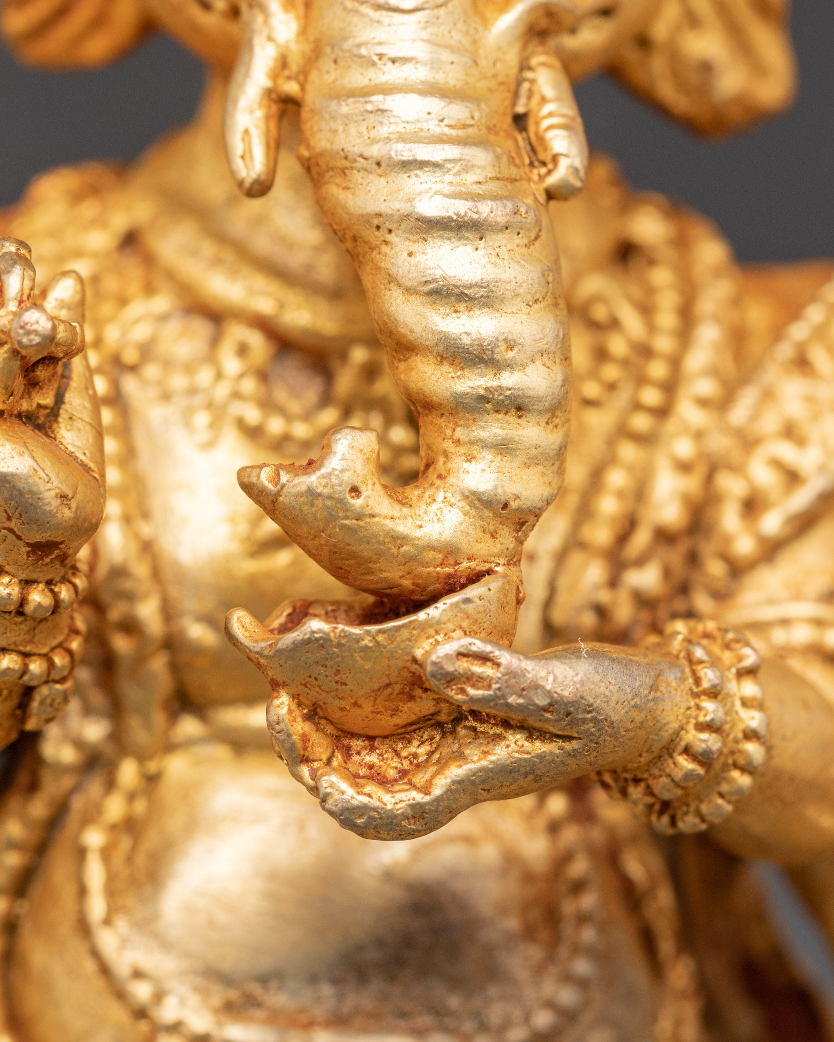 Spiritual Ganesh Figure | Ganesha Statue for Altar and Home