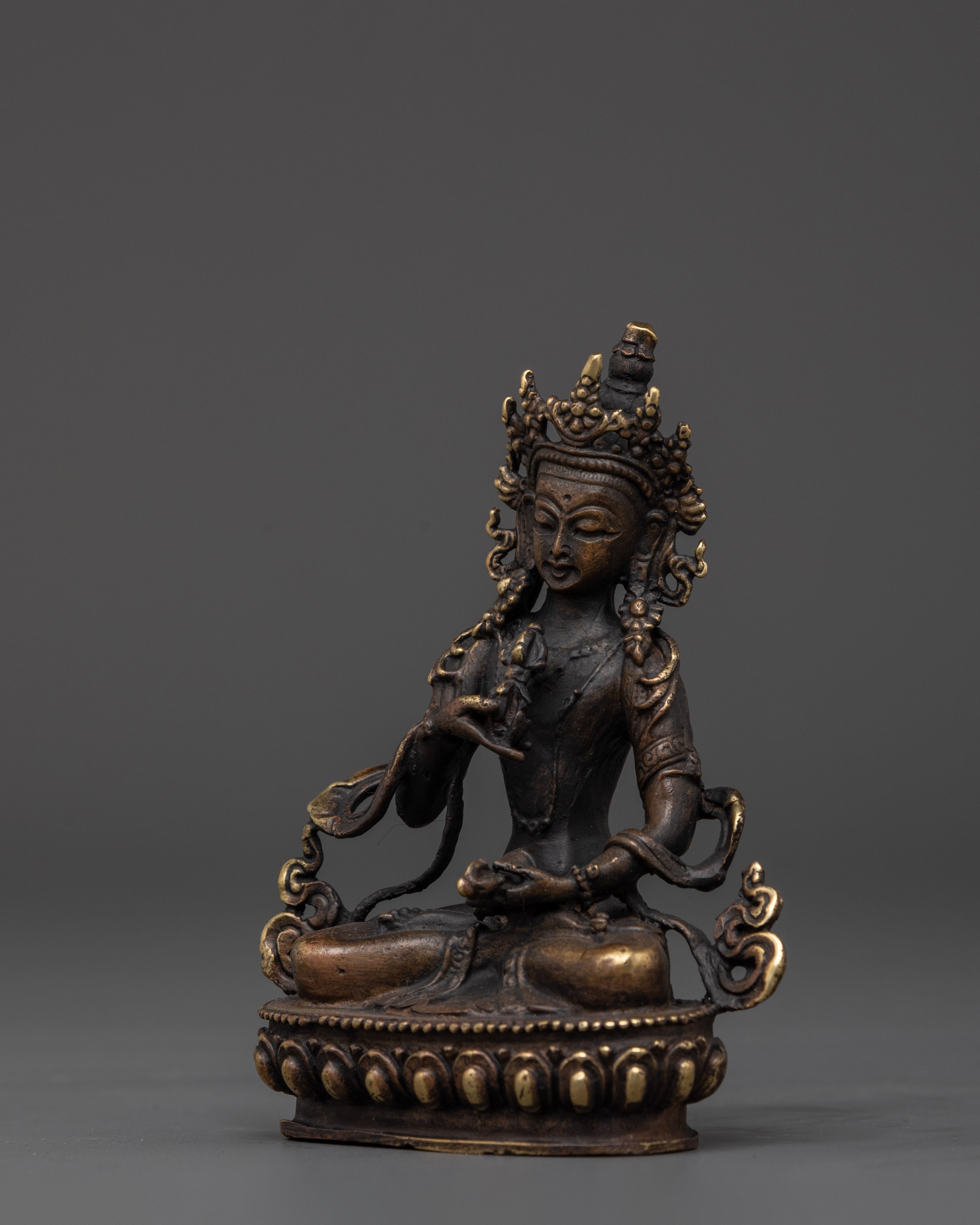 Vajrasattva Purifier of Karma Statue | Serene Statue of Tibetan Dorje Sempa
