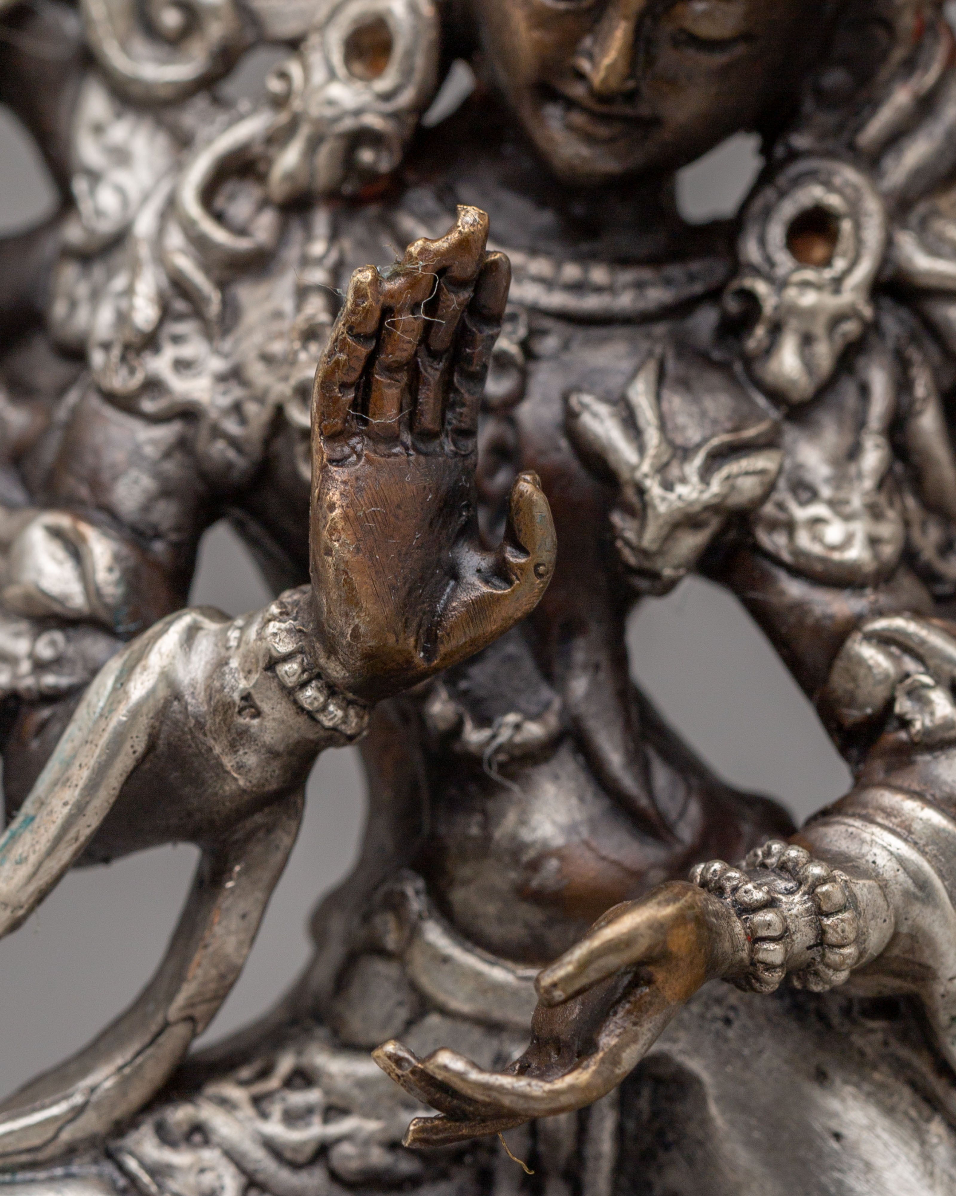 Buddhist Deity Chakrasamvara Statue | Symbol of Spiritual Union and Enlightenment