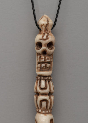 Handmade Buffalo Bone Buddhist Locket | Promotes Peace and Mindfulness