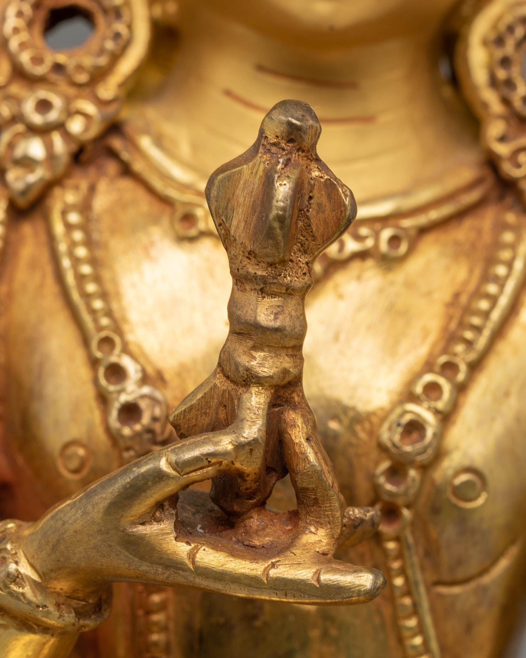 Sacred Handmade Figurine of Vajrasattva | Symbol of Purity