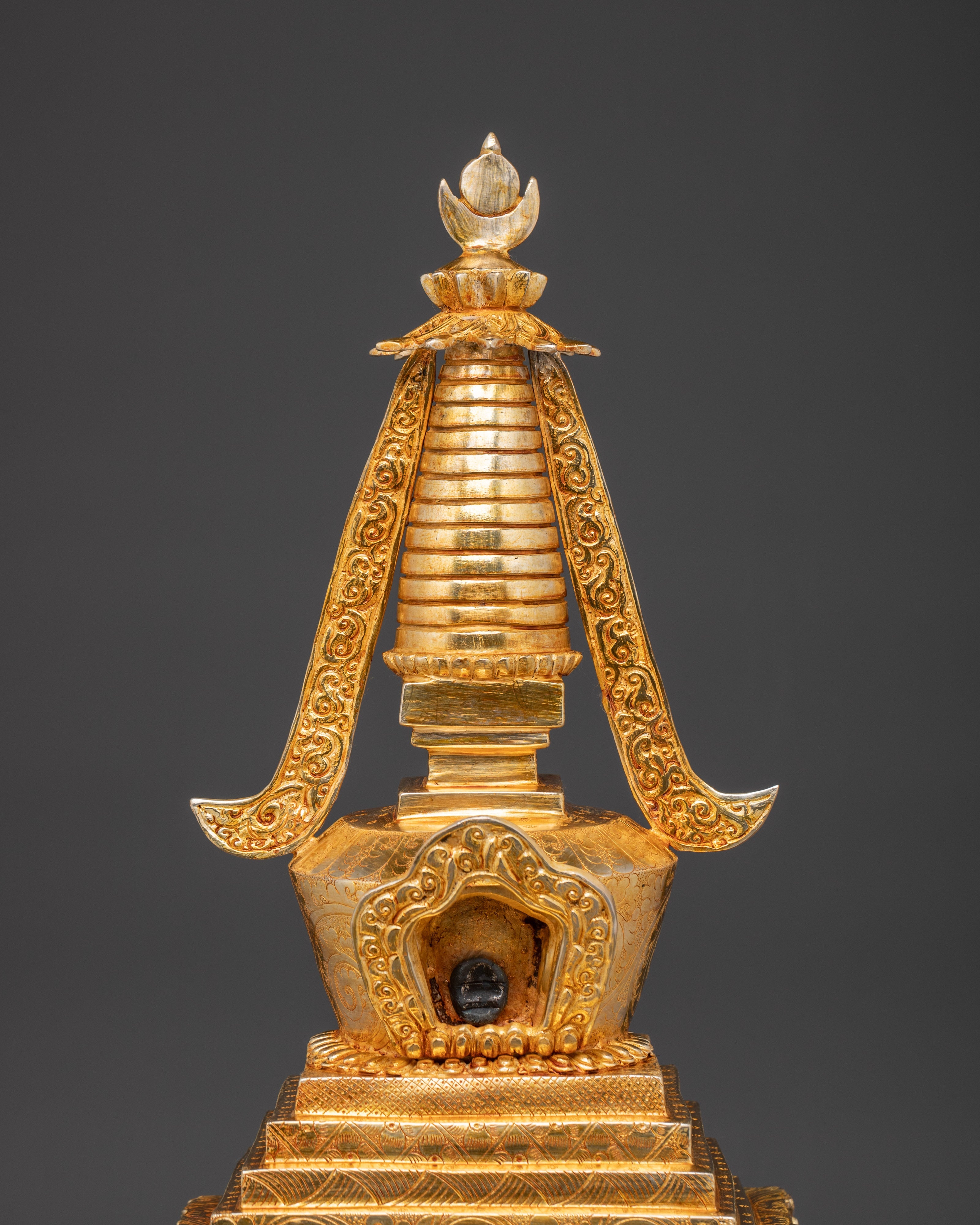 Traditional Tibetan Stupa for Peaceful Environment | Meditation Altar Decor