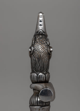 Tibetan Phurba with Intricate Hand-Carved Details | Symbol of Spiritual Protection