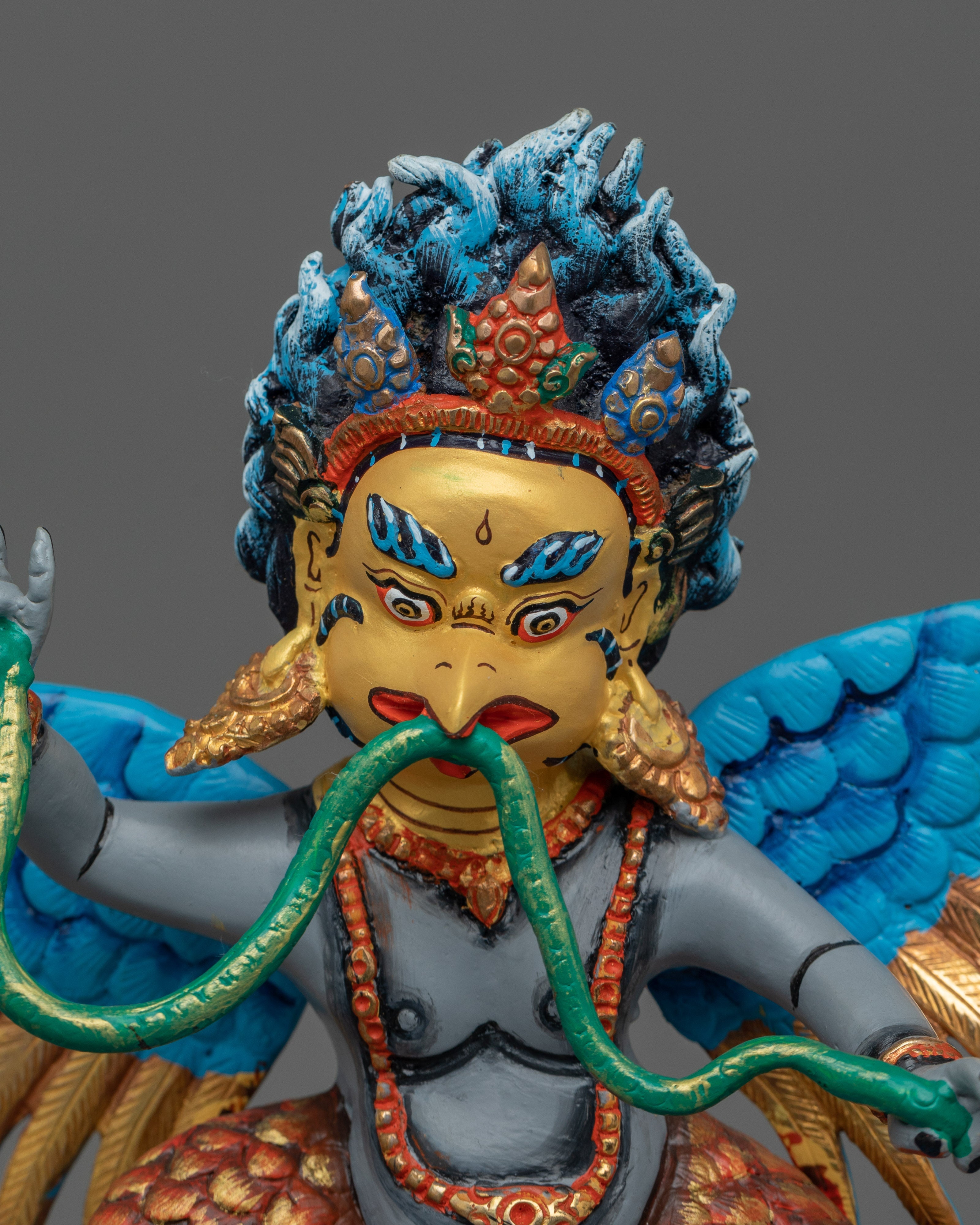 Handmade Statue of Garuda | Symbol of Power and Speed