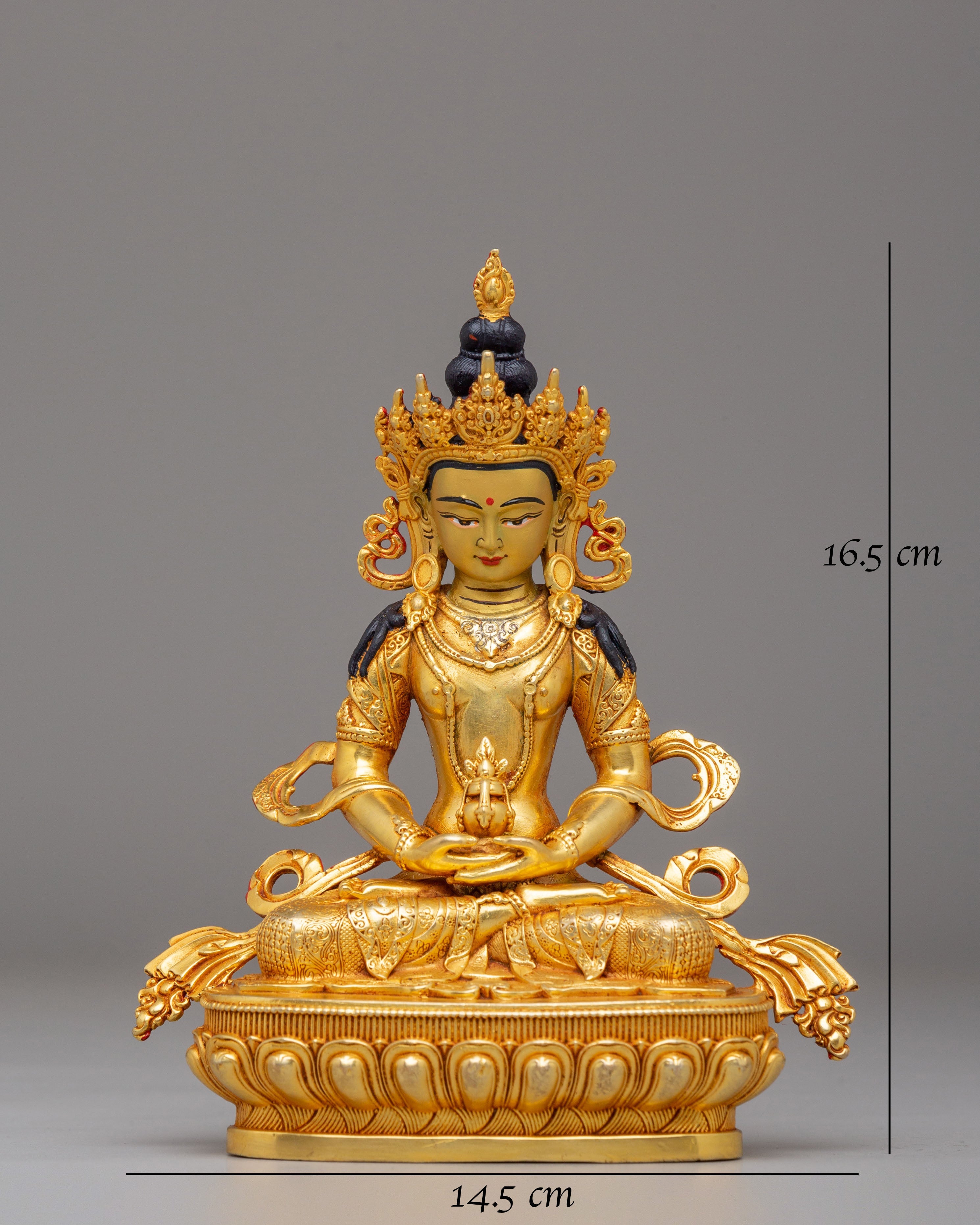 Handcrafted Amitayus Buddhist Statue | Symbol of Infinite Life