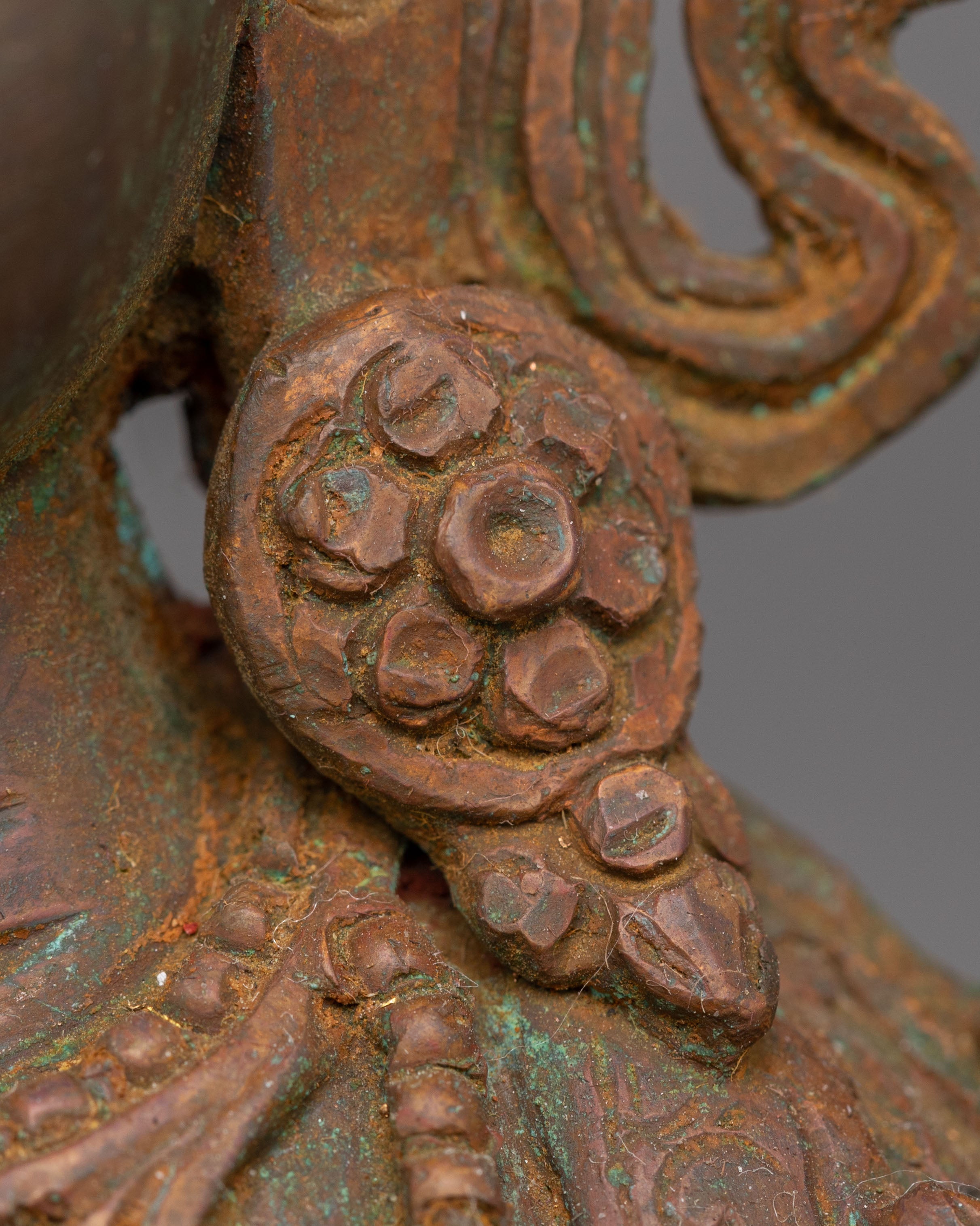 Divine Bodhisattva Green Tara Handmade Statue | Artwork for Meditation