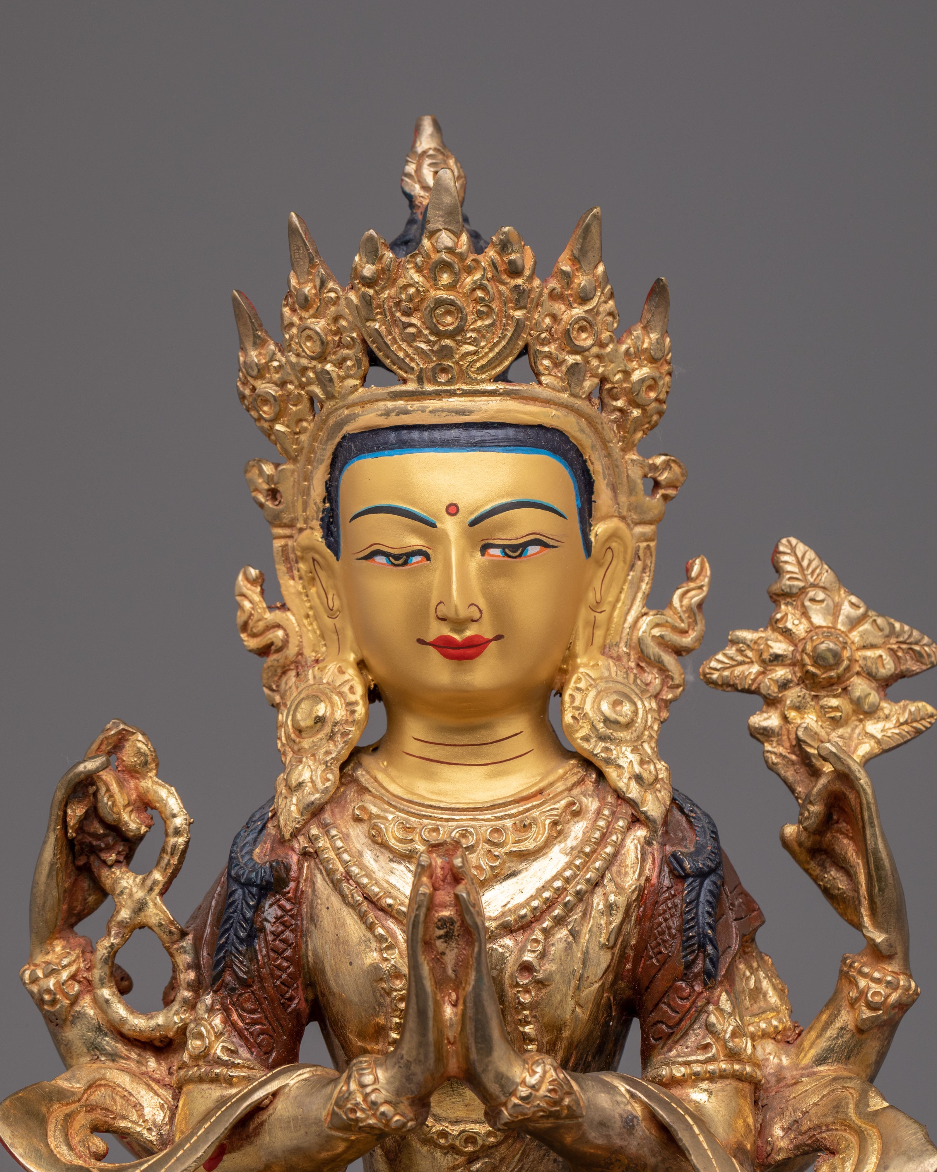 Himalayan Holy Chenrezig Statue | The Bodhisattva of Compassion