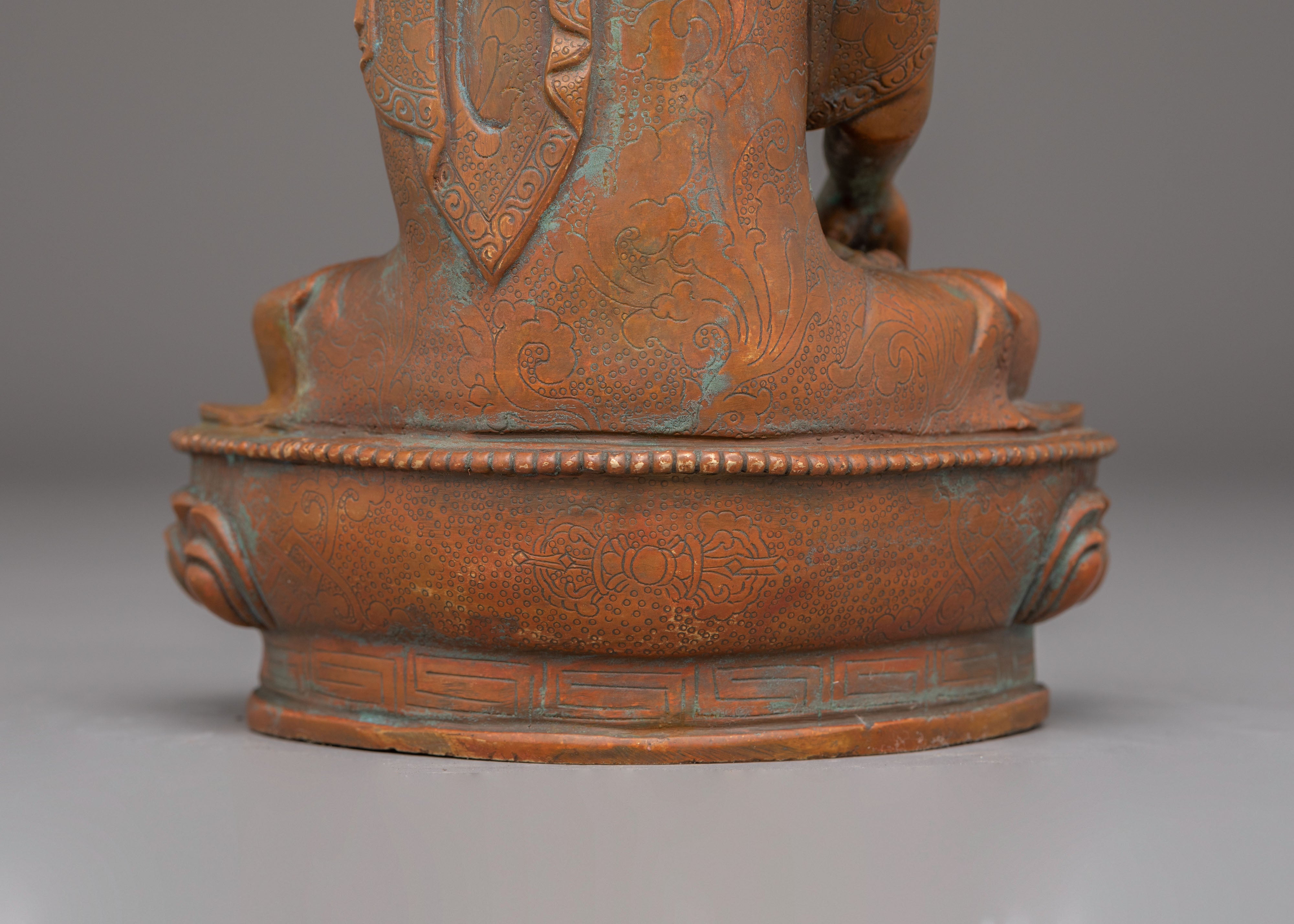 Buddhist Artwork of Shakyamuni Buddha | Peaceful Deity