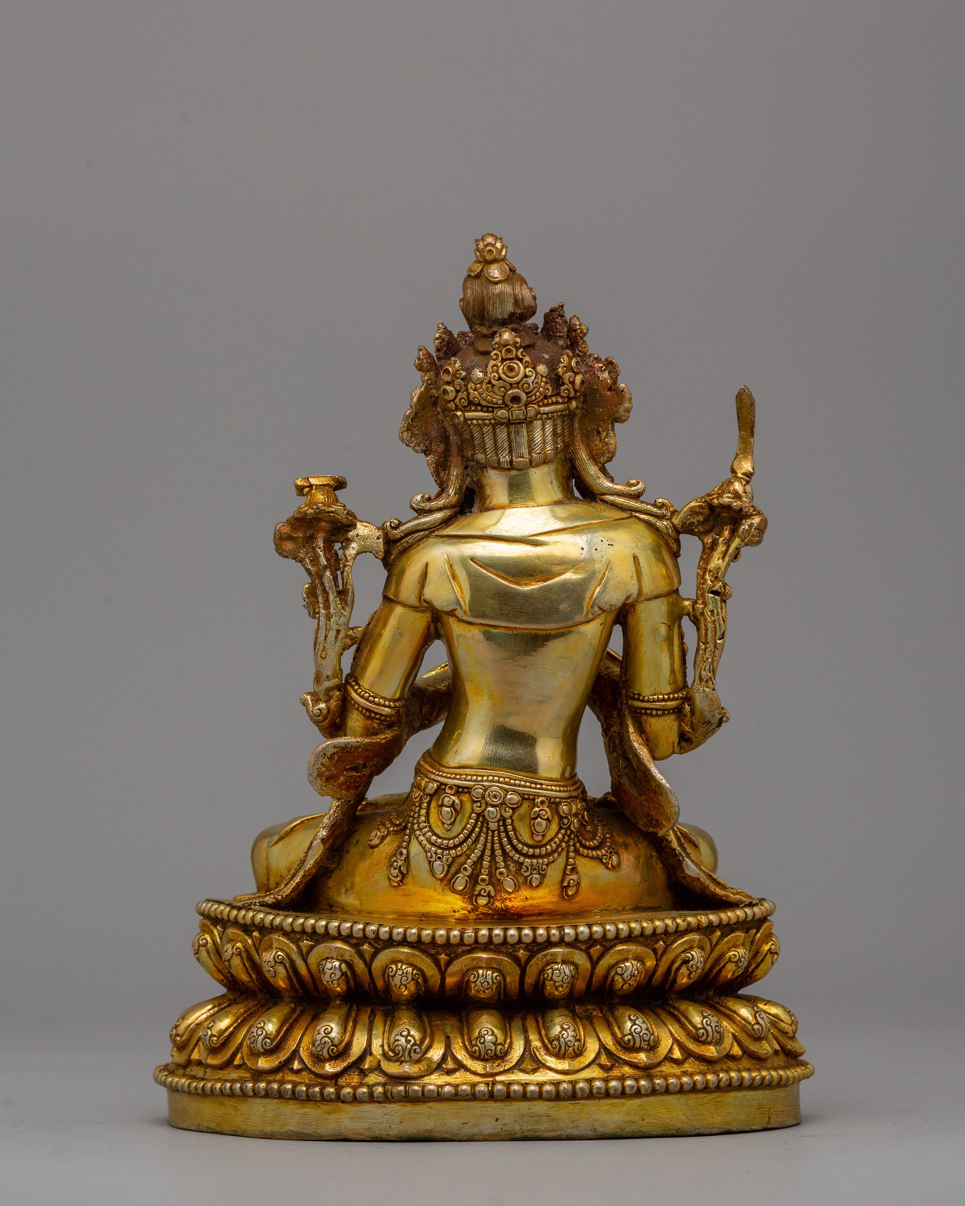Tikshana Manjushri Statue | Tibetan Altar Decor