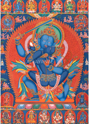 Chandra Maharoshan Thangka Print