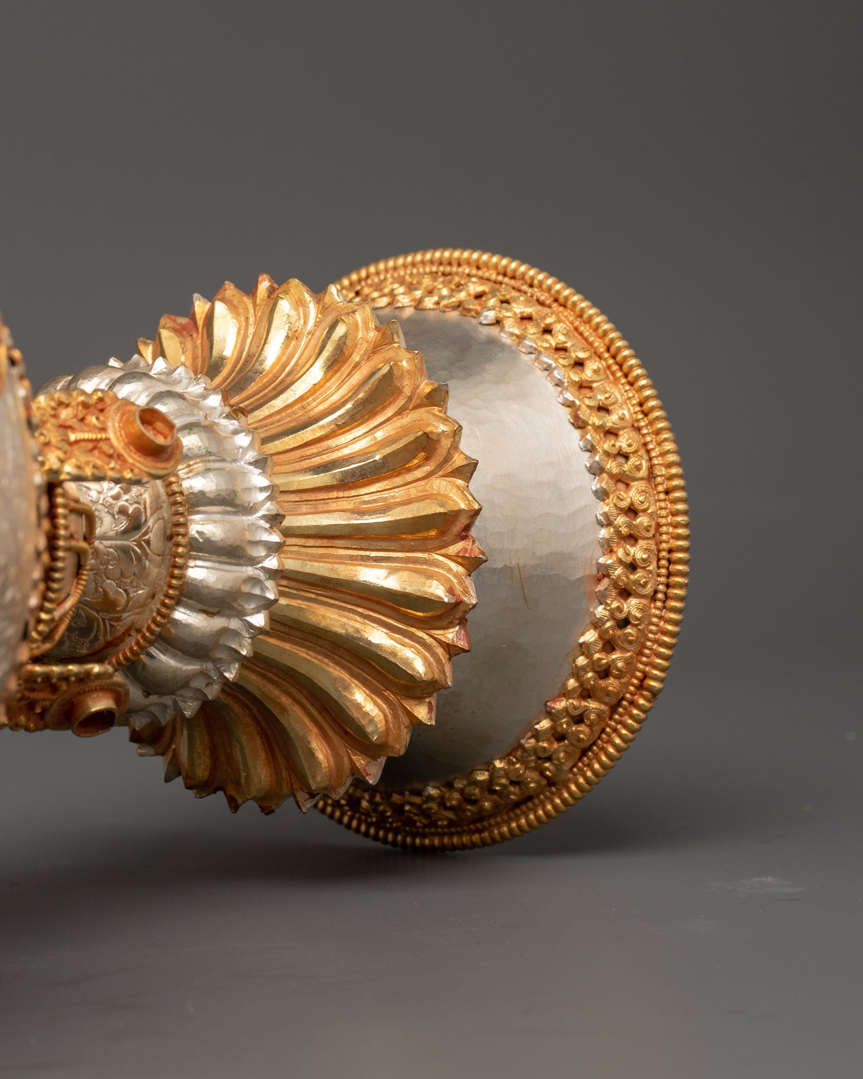 Buddhist Butter Lamp Set (Chhyome) | Handcrafted for Tibetan Rituals